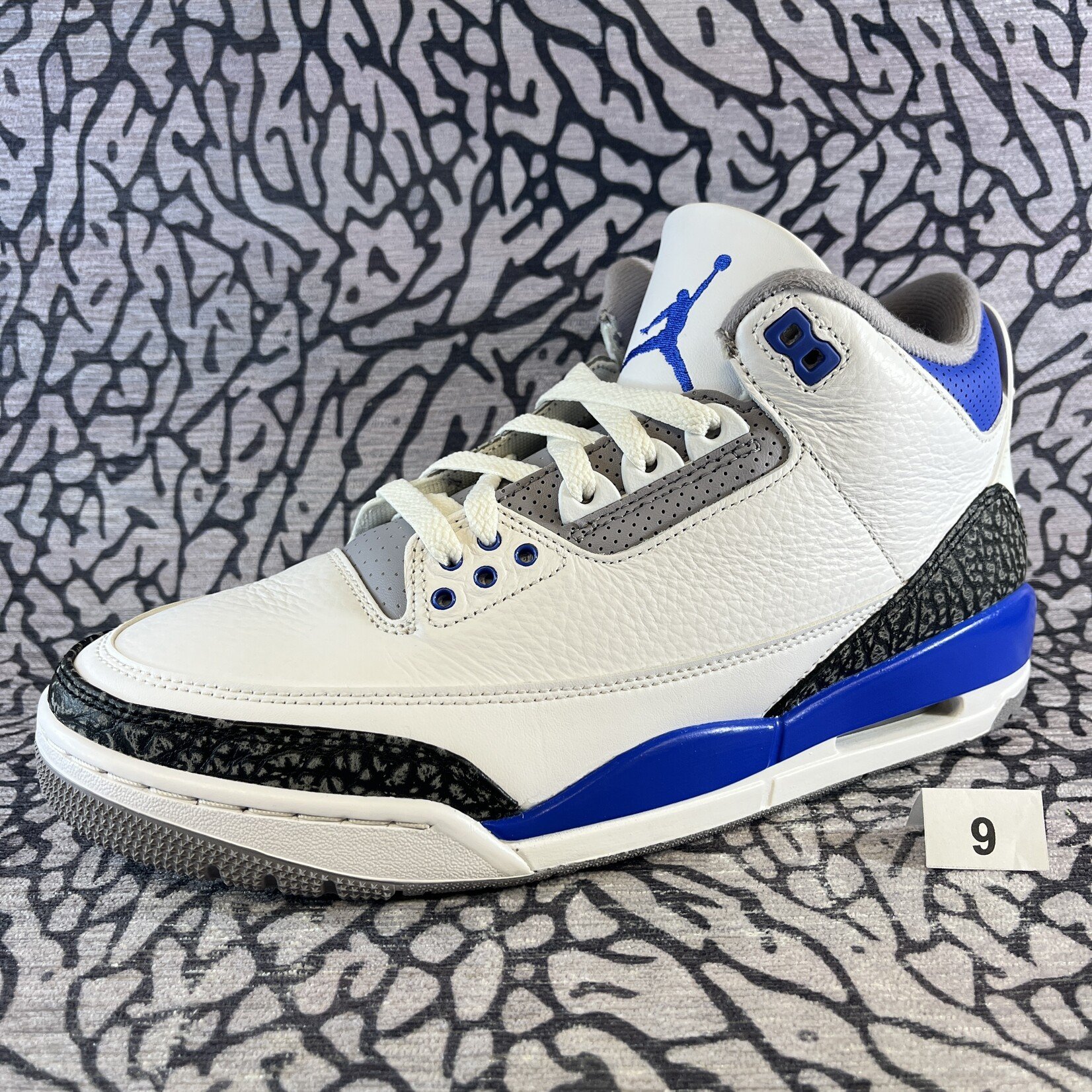 Jordan Pre-owned Air Jordan 3 Retro Racer Blue