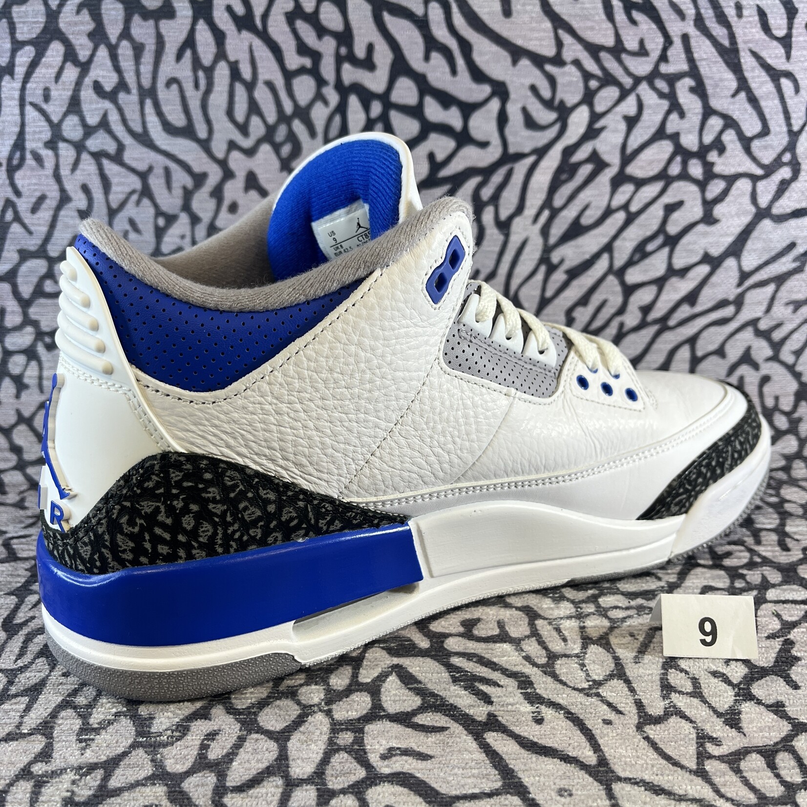 Jordan Pre-owned Air Jordan 3 Retro Racer Blue