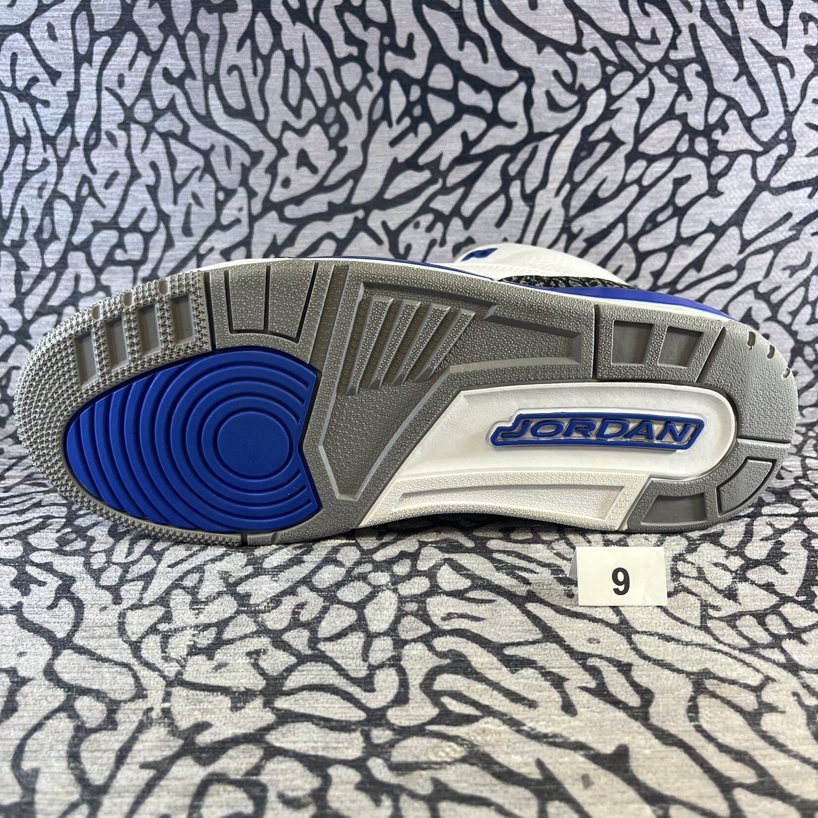 Jordan Pre-owned Air Jordan 3 Retro Racer Blue