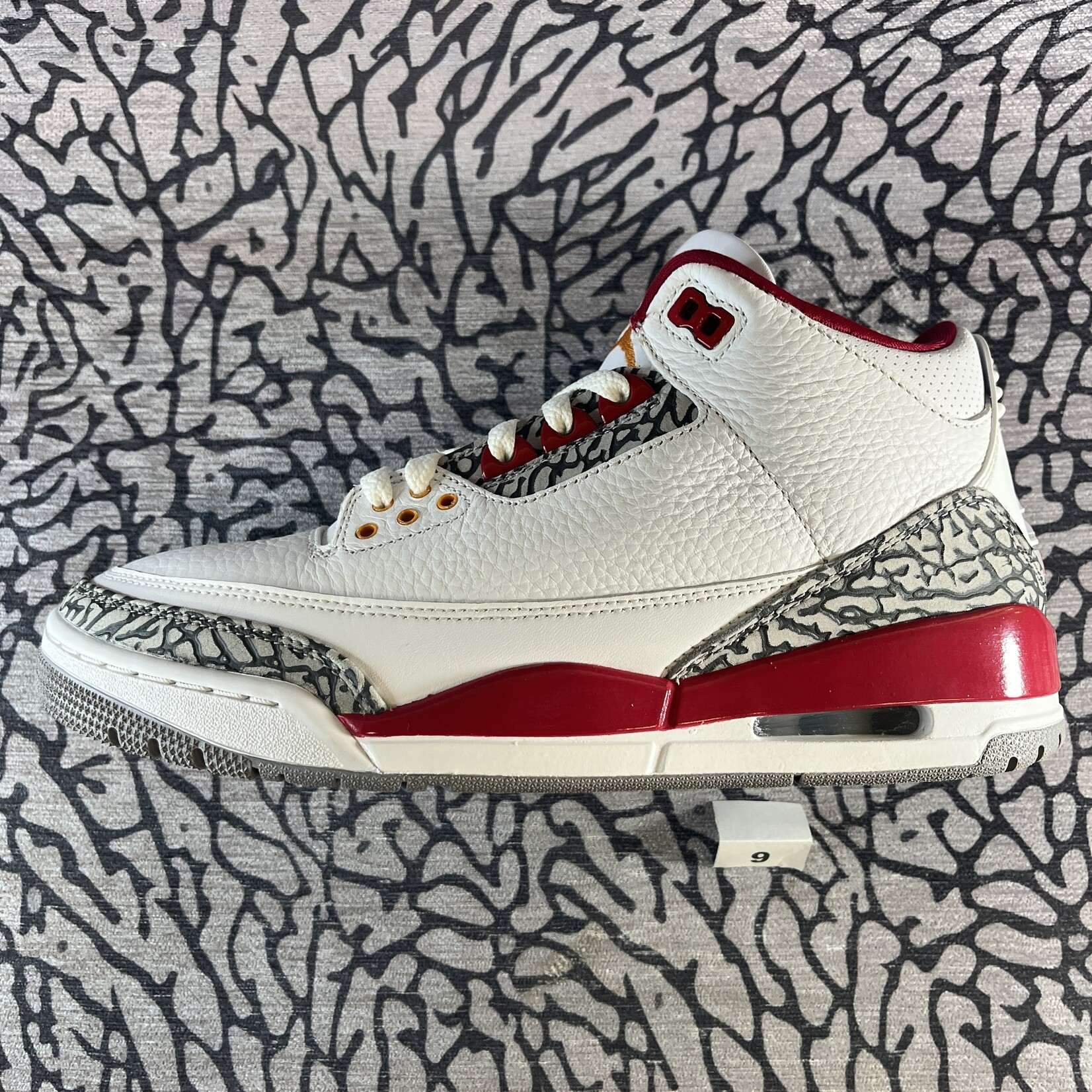 Jordan Pre-owned Air Jordan 3 Retro Cardinal Red