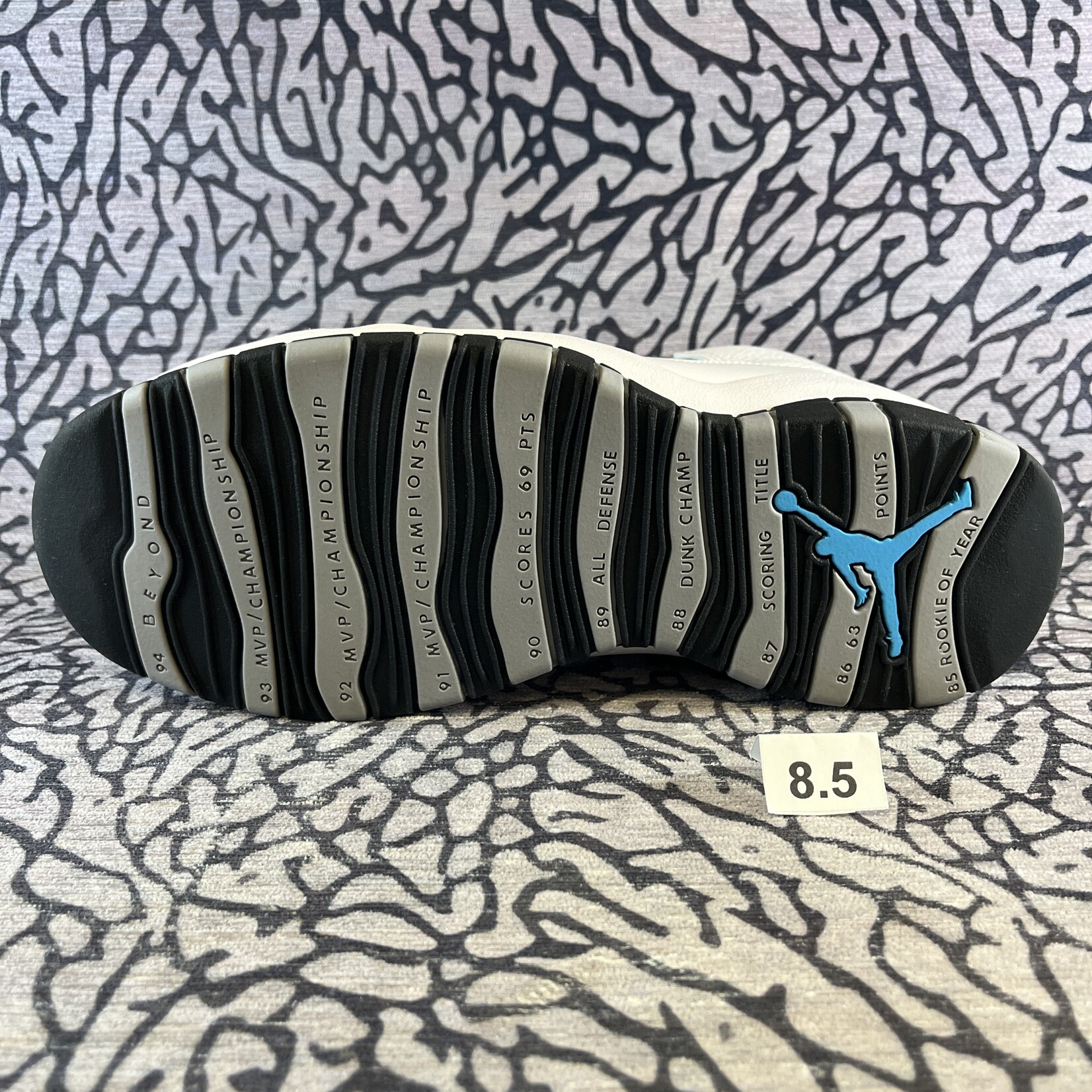 Jordan Pre-owned Air Jordan 10 Retro OG Steel