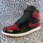 Jordan Pre-owned Air Jordan 1 Retro High OG Patent Bred