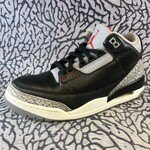 Jordan Pre-owned Air Jordan 3 Retro OG Black Cement (Replacement Box)