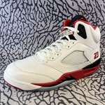 Jordan Air Jordan 5 Retro Fire Red Black Tongue
