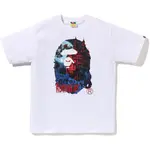 Bape BAPE Vampire Castle Ape Head Tee White