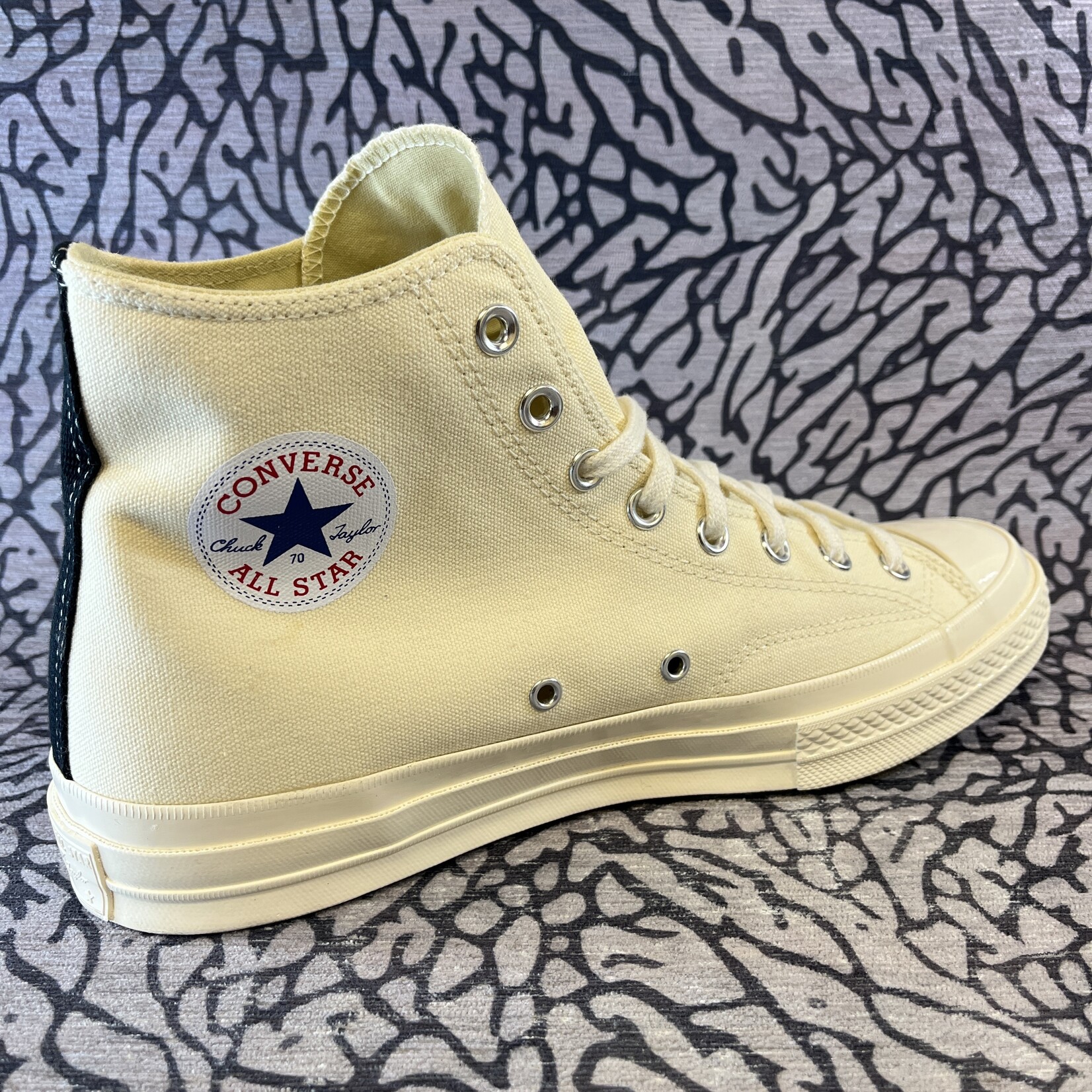 Pre-owned Converse Chuck Taylor All Star 70 Hi Comme des Garcons PLAY White