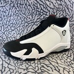 Jordan Pre-owned Air Jordan 14 Retro Black Toe