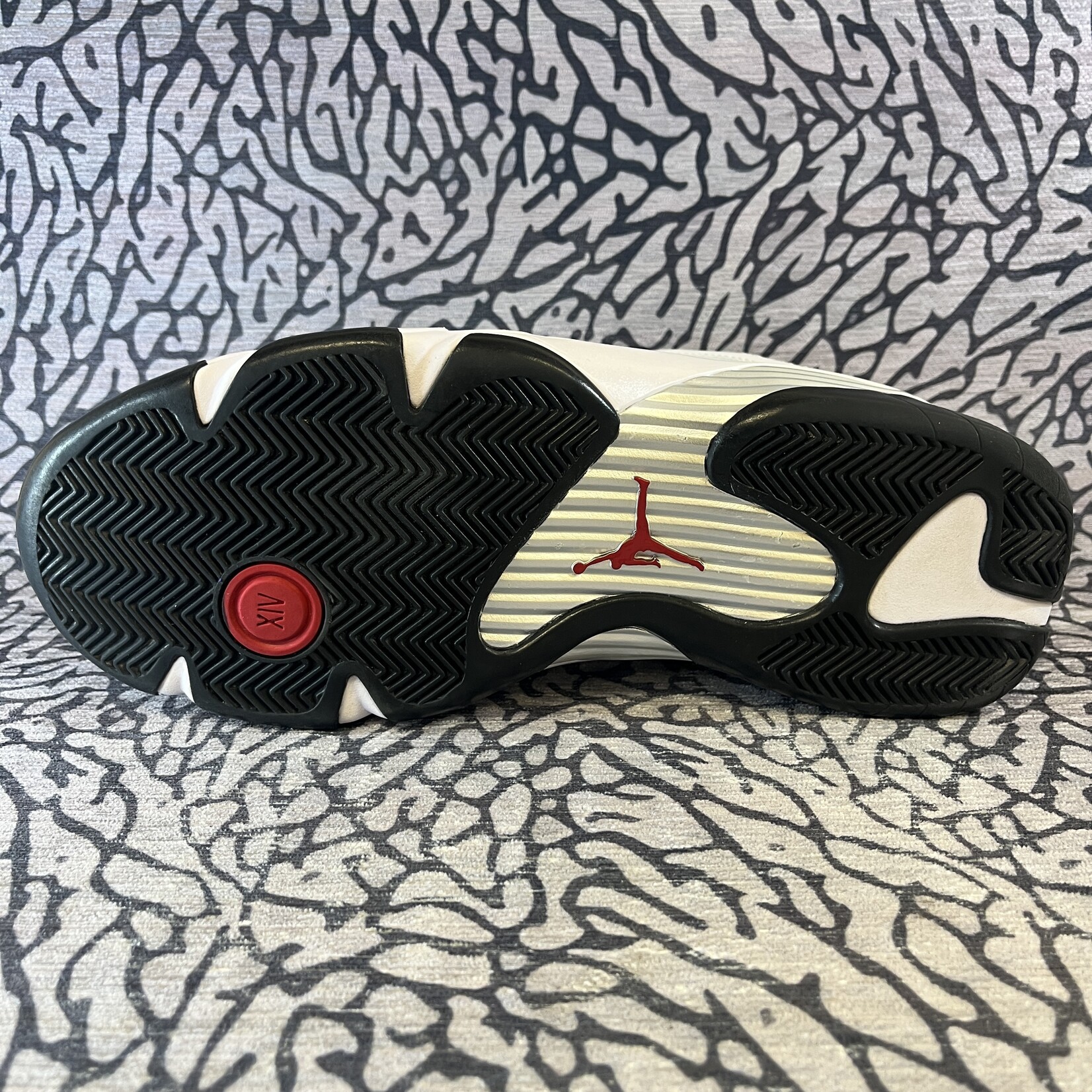 Jordan Pre-owned Air Jordan 14 Retro Black Toe