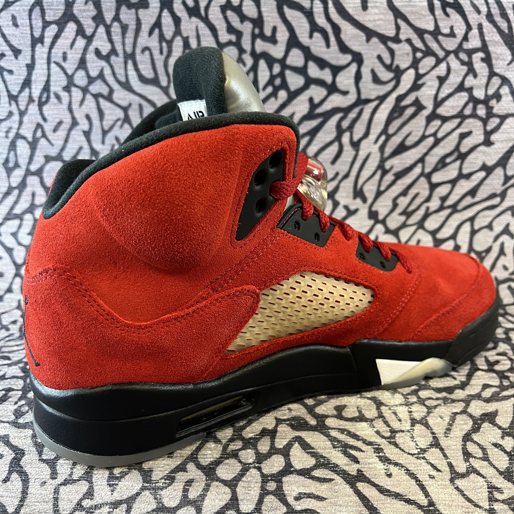 Jordan Pre-owned Air Jordan 5 Retro Raging Bull Red