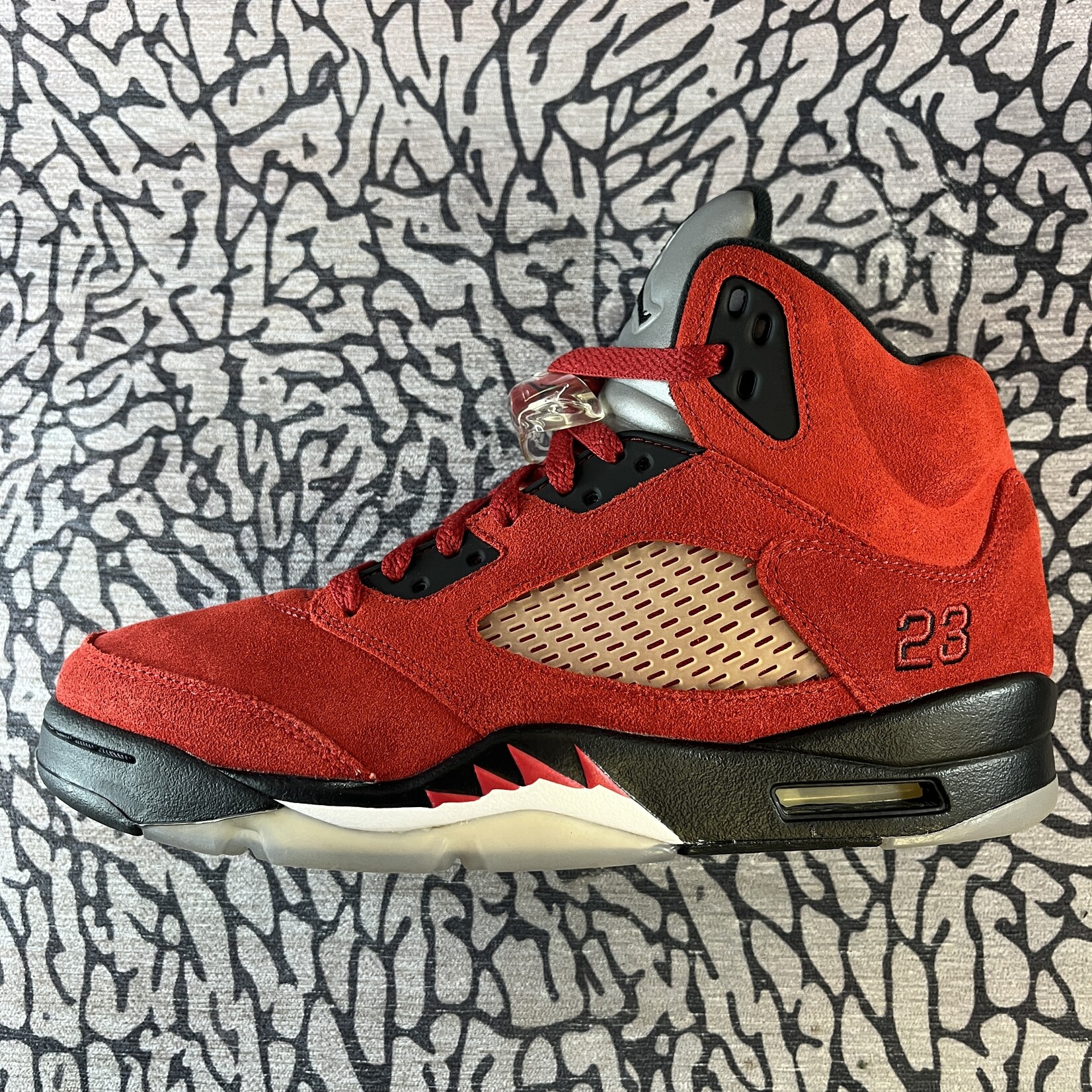 Jordan Pre-owned Air Jordan 5 Retro Raging Bull Red