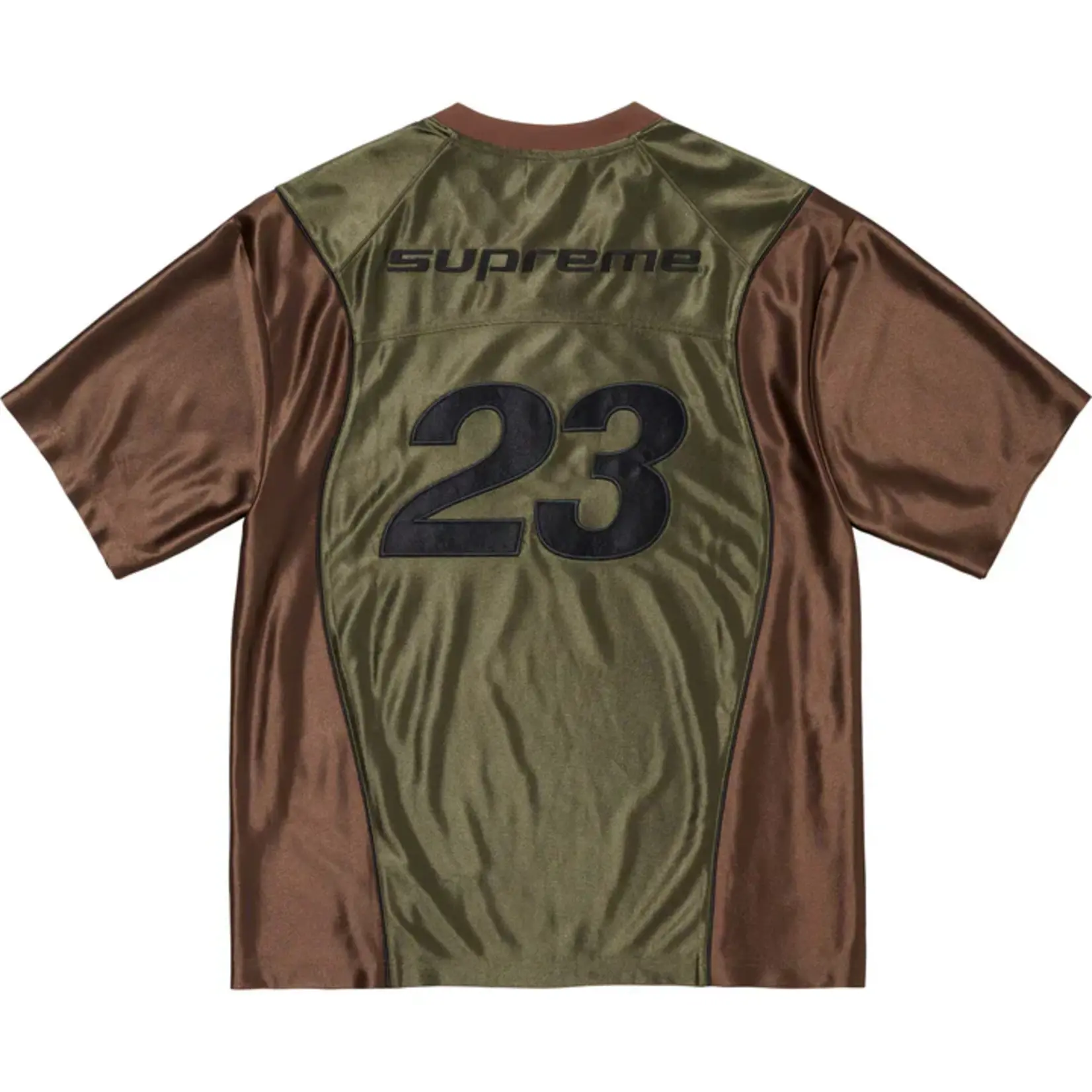 Supreme Pre-owned Supreme Jordan Warm Up Jersey Olive