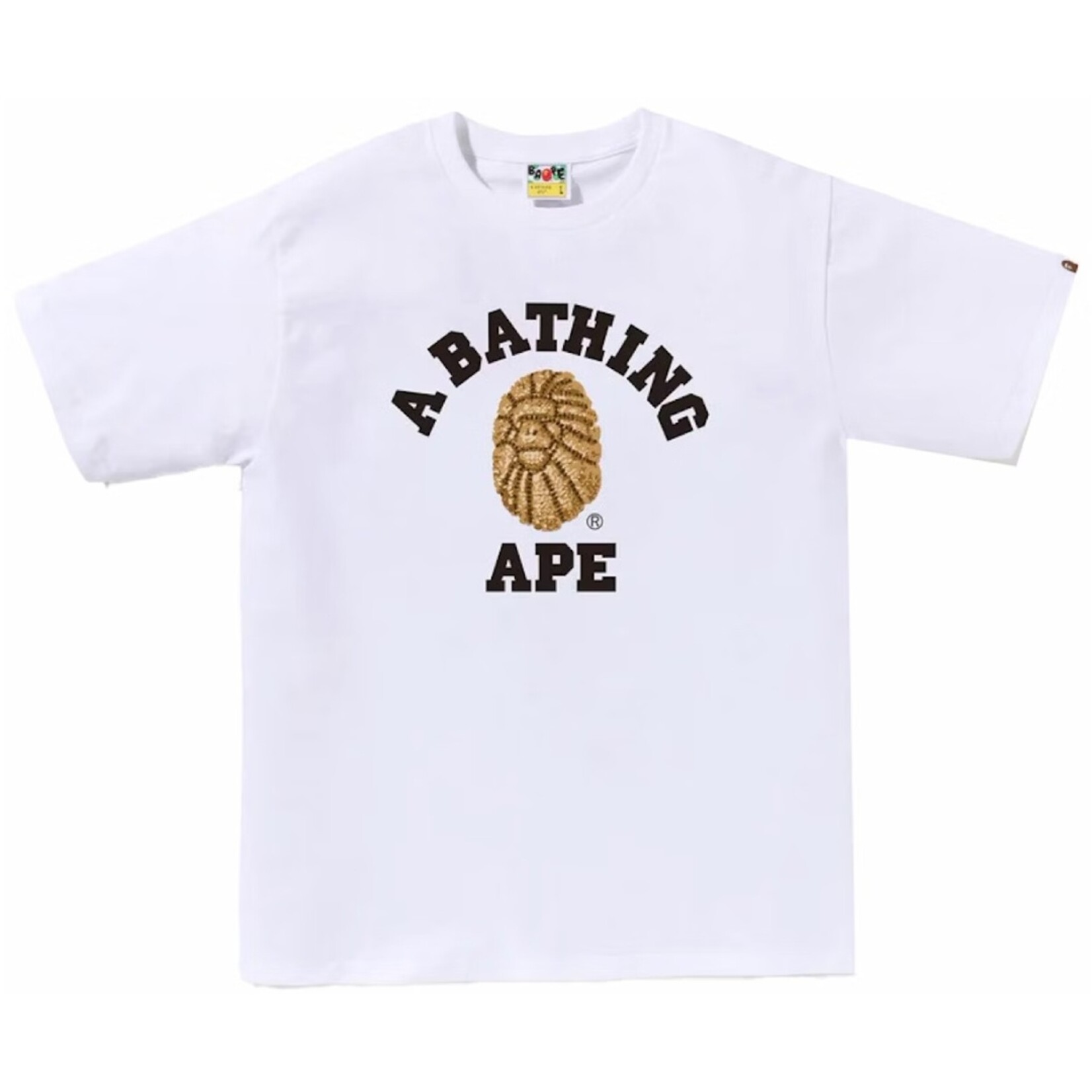 Bape BAPE Jewels College Tee White