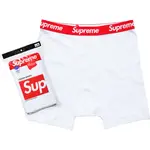 Supreme Supreme Hanes Boxer Briefs (4 Pack) White