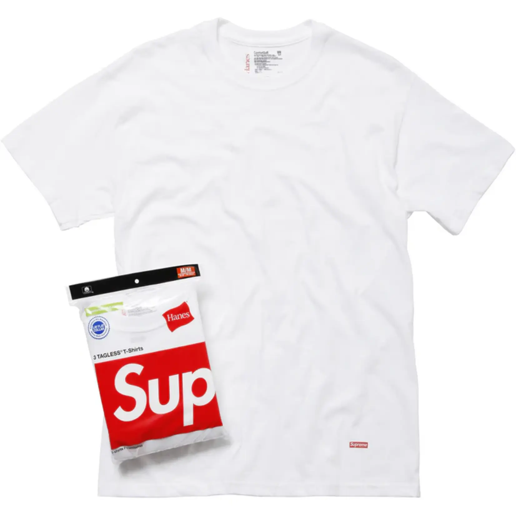 Supreme Supreme Hanes Tee White