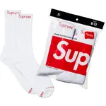 Supreme Supreme Hanes Crew Socks (4 Pack) White