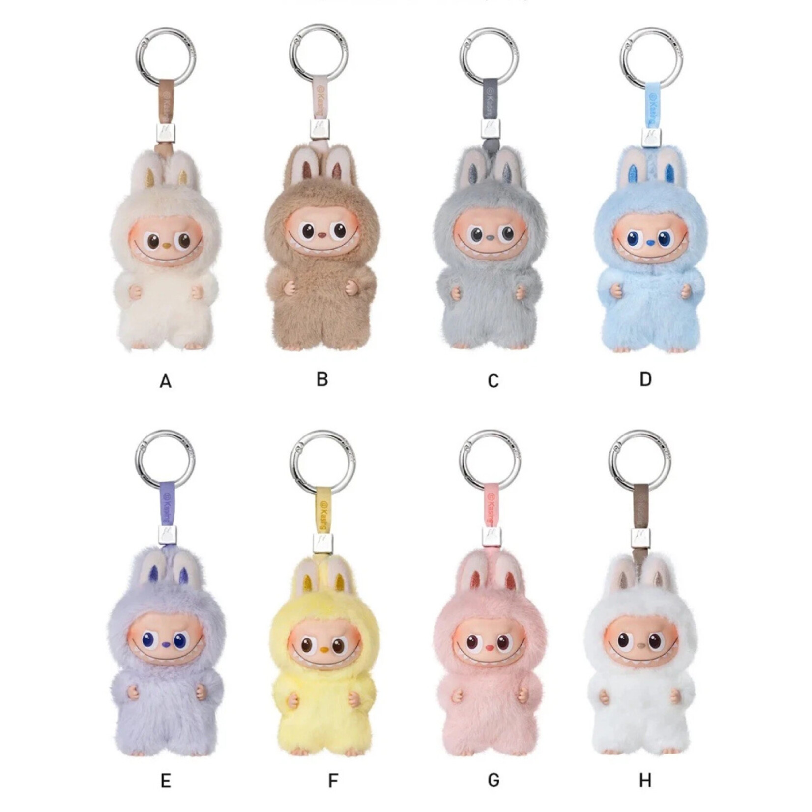 Labubu Pop Mart Labubu THE MONSTERS Pin for Love Series A-M Vinyl Plush Pendant Single Blind Box