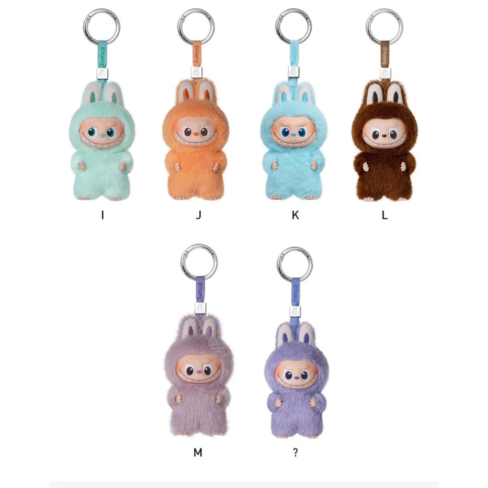 Labubu Pop Mart Labubu THE MONSTERS Pin for Love Series A-M Vinyl Plush Pendant Single Blind Box