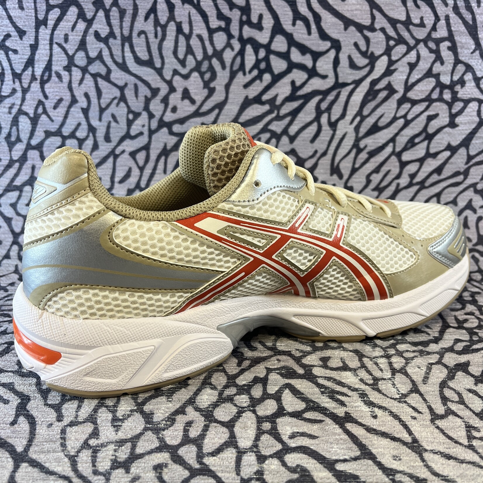 ASICS Pre-owned ASICS Gel-1130 Cream Vermillion Tomato