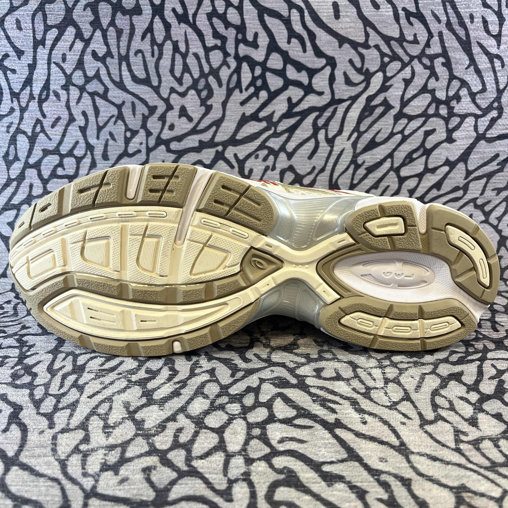 ASICS Pre-owned ASICS Gel-1130 Cream Vermillion Tomato