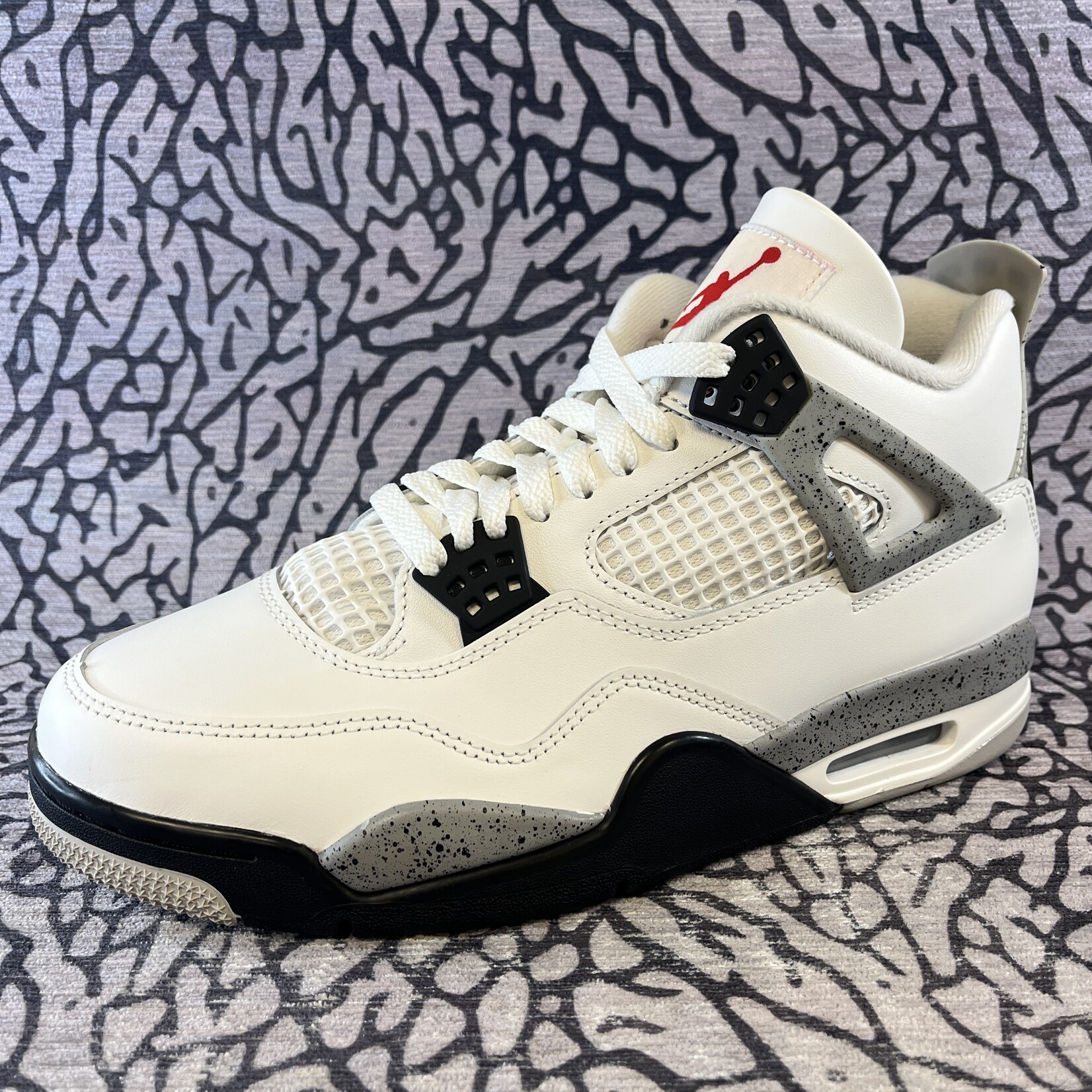 Jordan Pre-owned Air Jordan 4 Retro White Cement