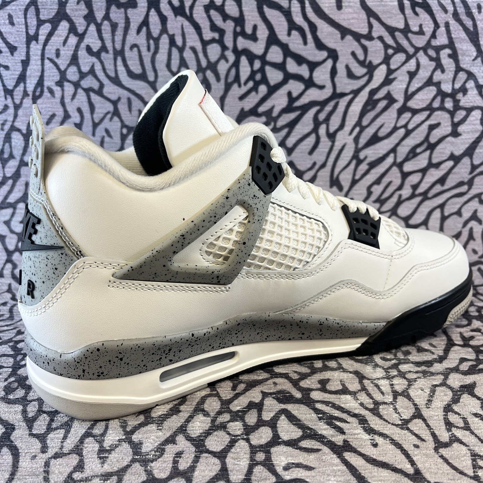 Jordan Pre-owned Air Jordan 4 Retro White Cement