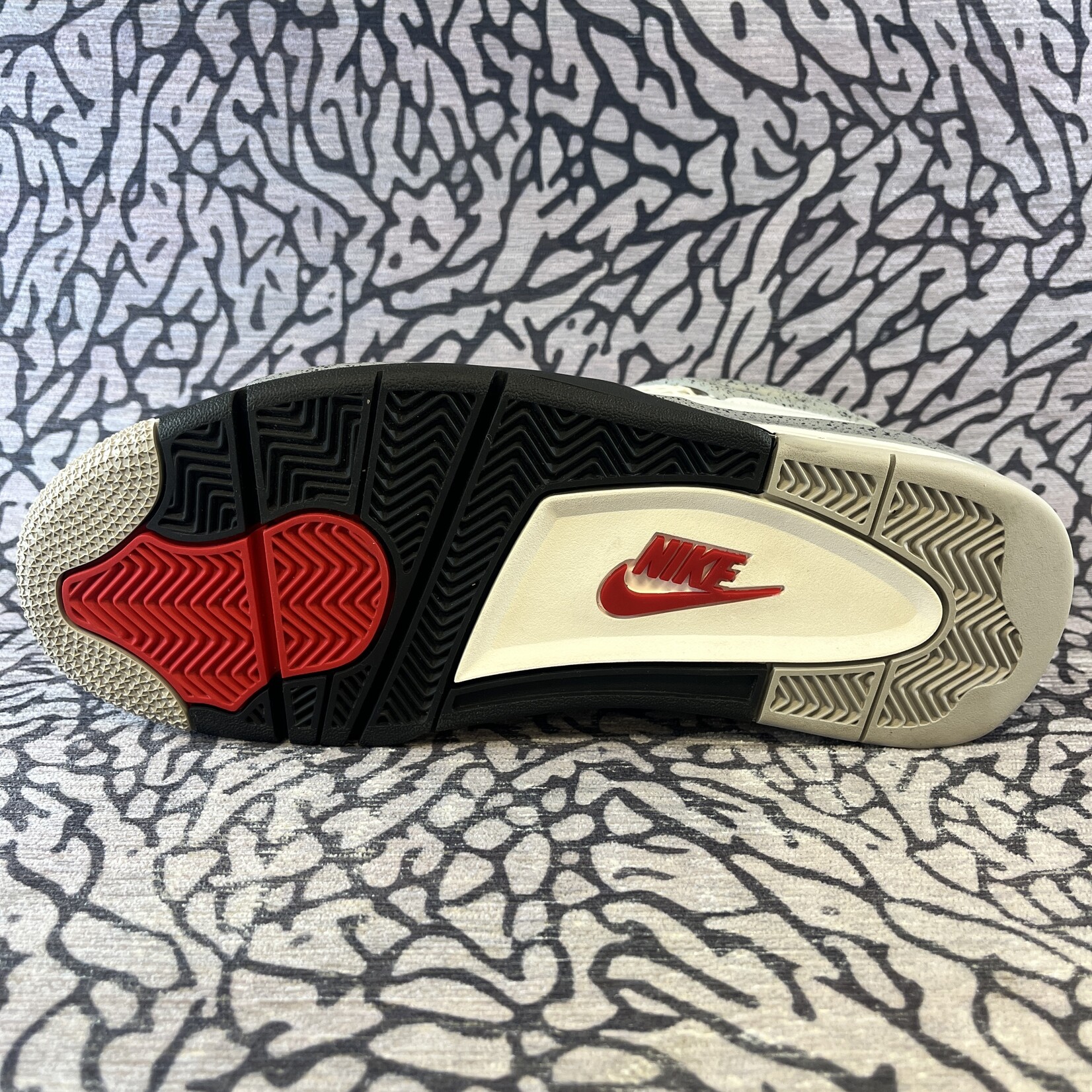 Jordan Pre-owned Air Jordan 4 Retro White Cement