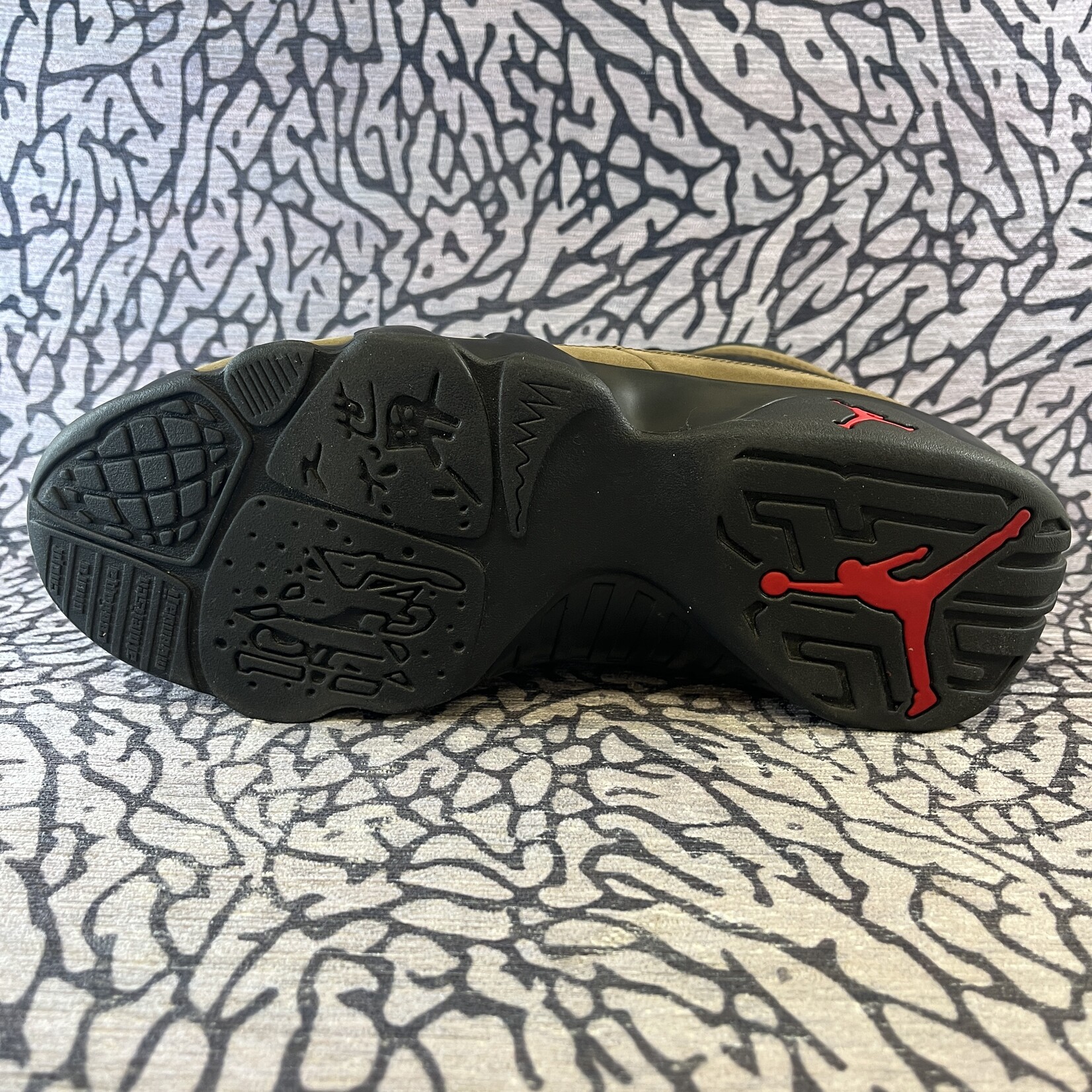 Jordan Pre-owned Air Jordan 9 Retro Olive