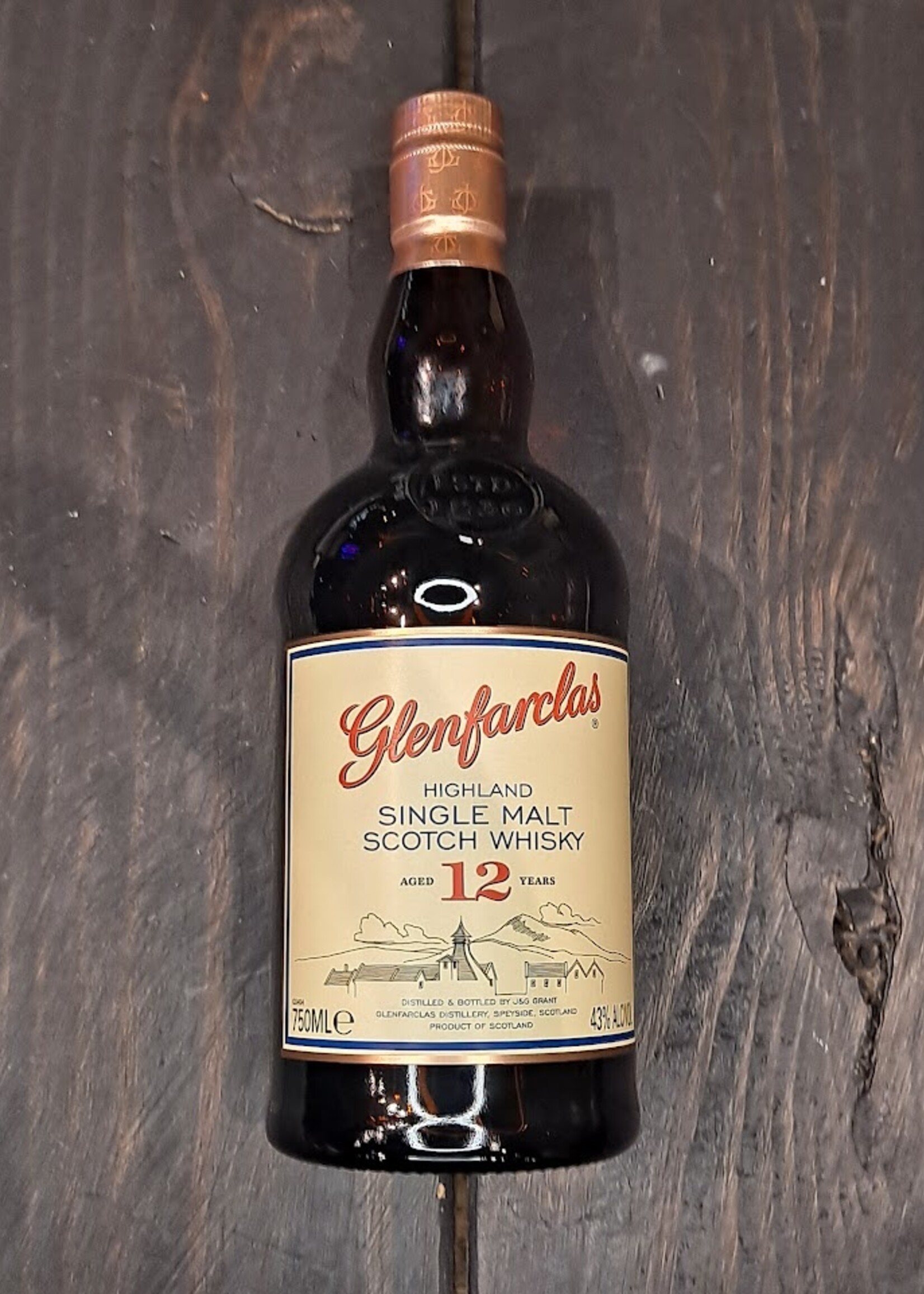Glenfarclas Highland Single Malt Whisky 12yr 750ml