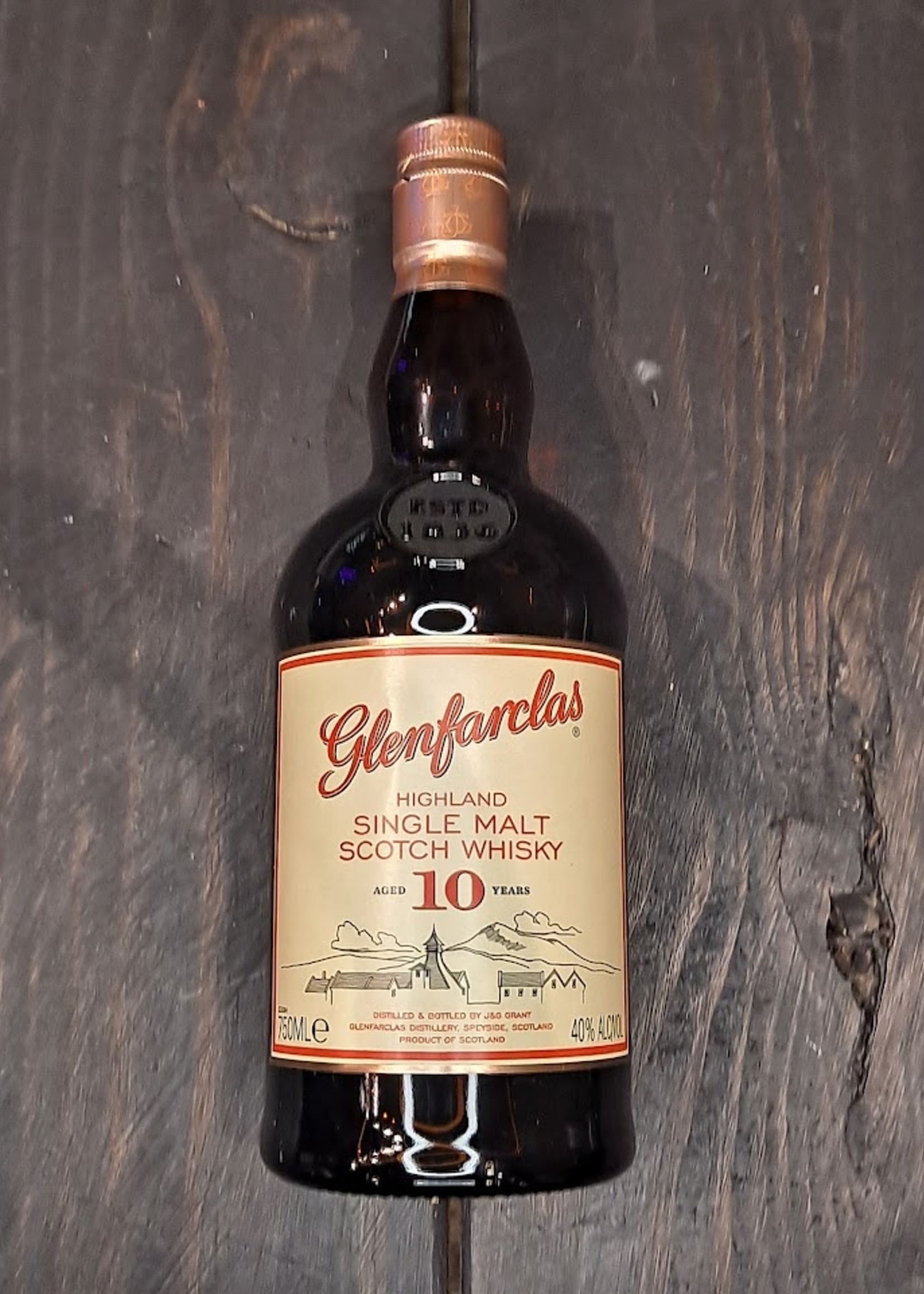 Glenfarclas Highland Single Malt Whisky 10yr 750ml