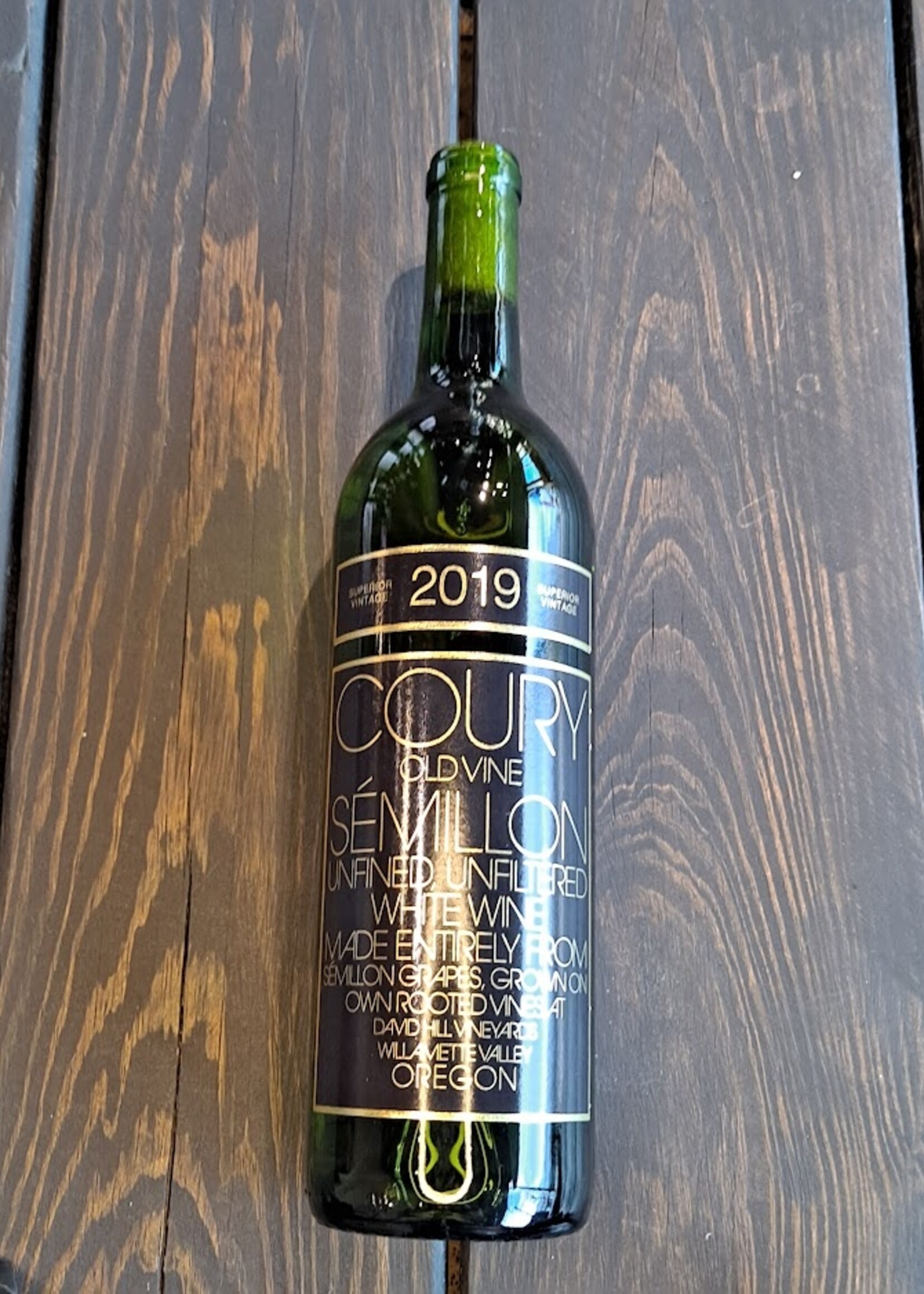 Coury Old Vine Semillon Willamette 2019