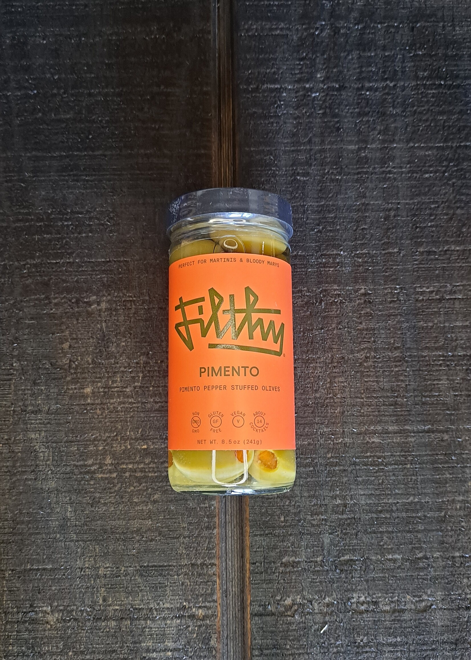 Filthy Pimento-stuffed Olives 8.5 oz.
