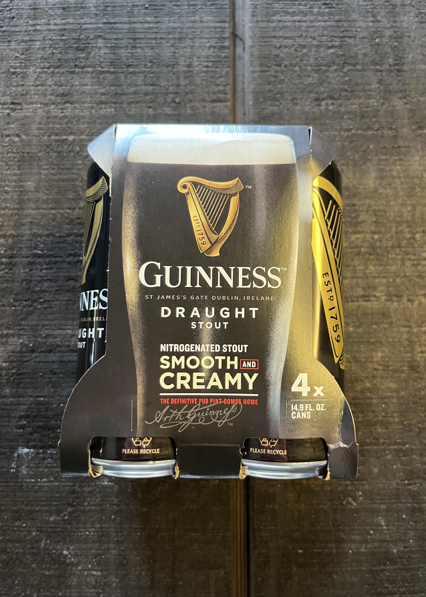 Guinness Draught 4pk Can