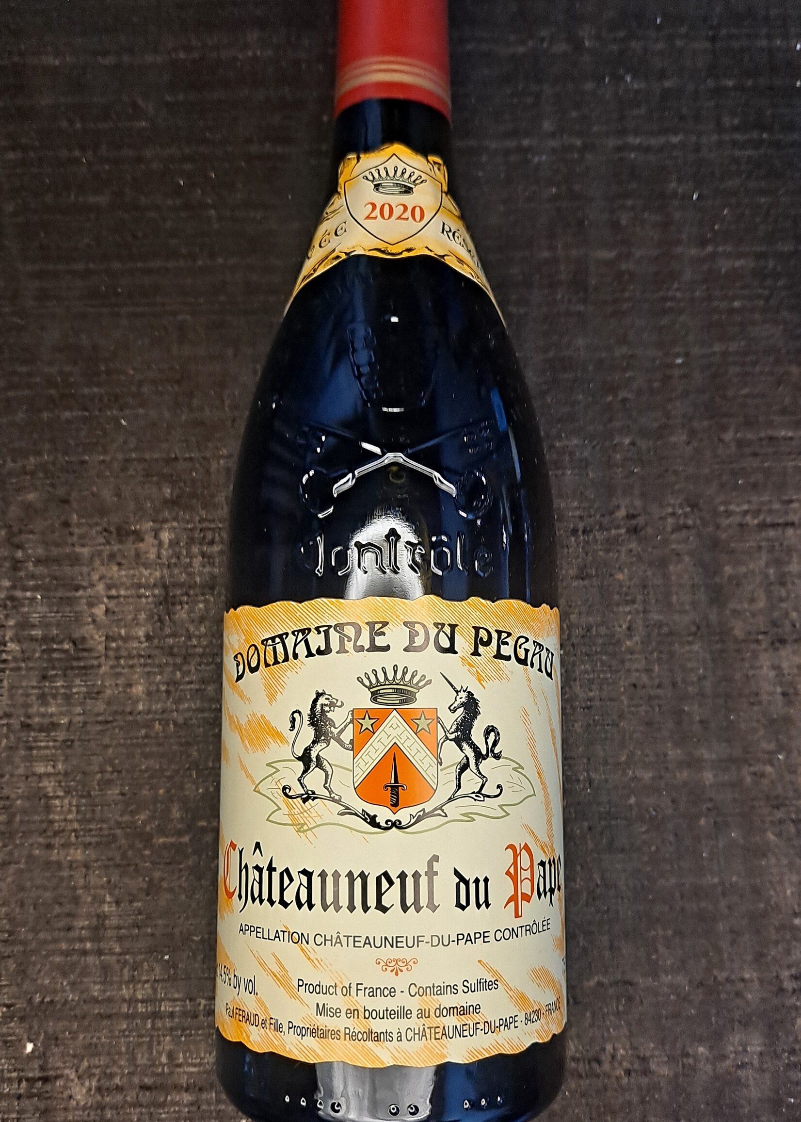Domaine Du Pegau Chateauneuf du Pape 2020