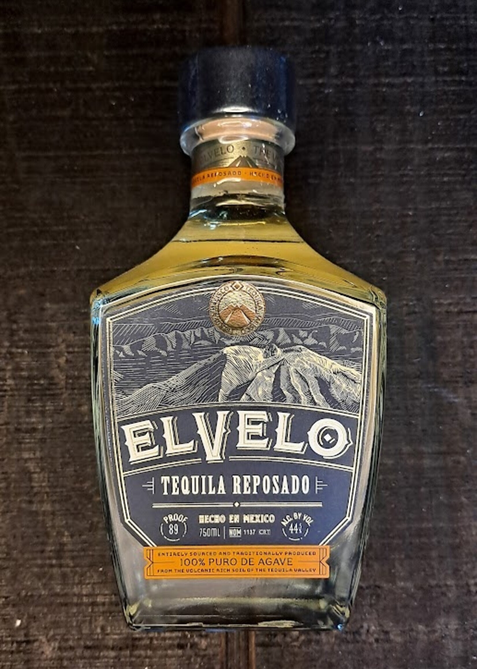 Elvelo Tequila Reposado 750ml