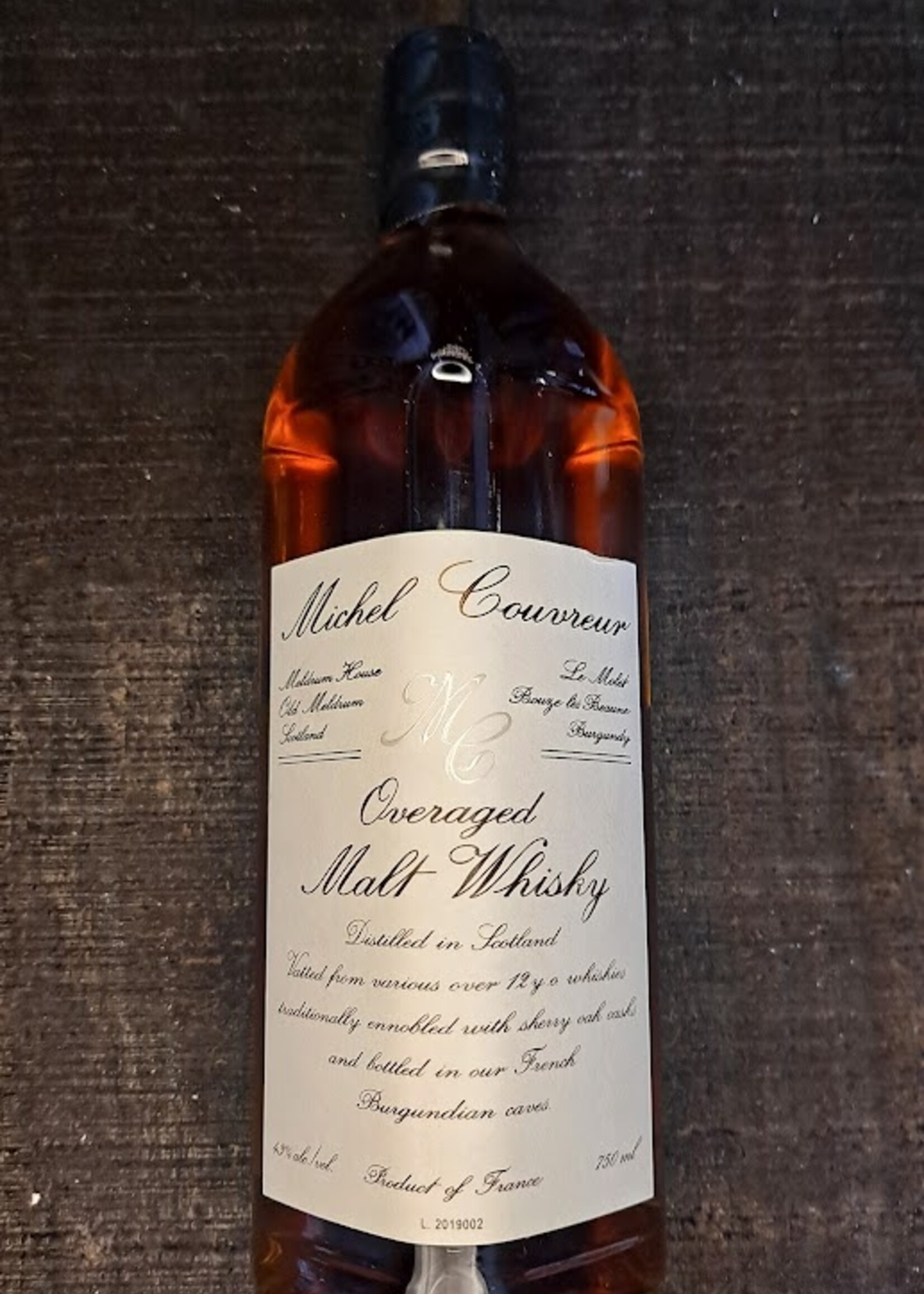 Michel Couvreur Overaged Malt Whisky 12yr