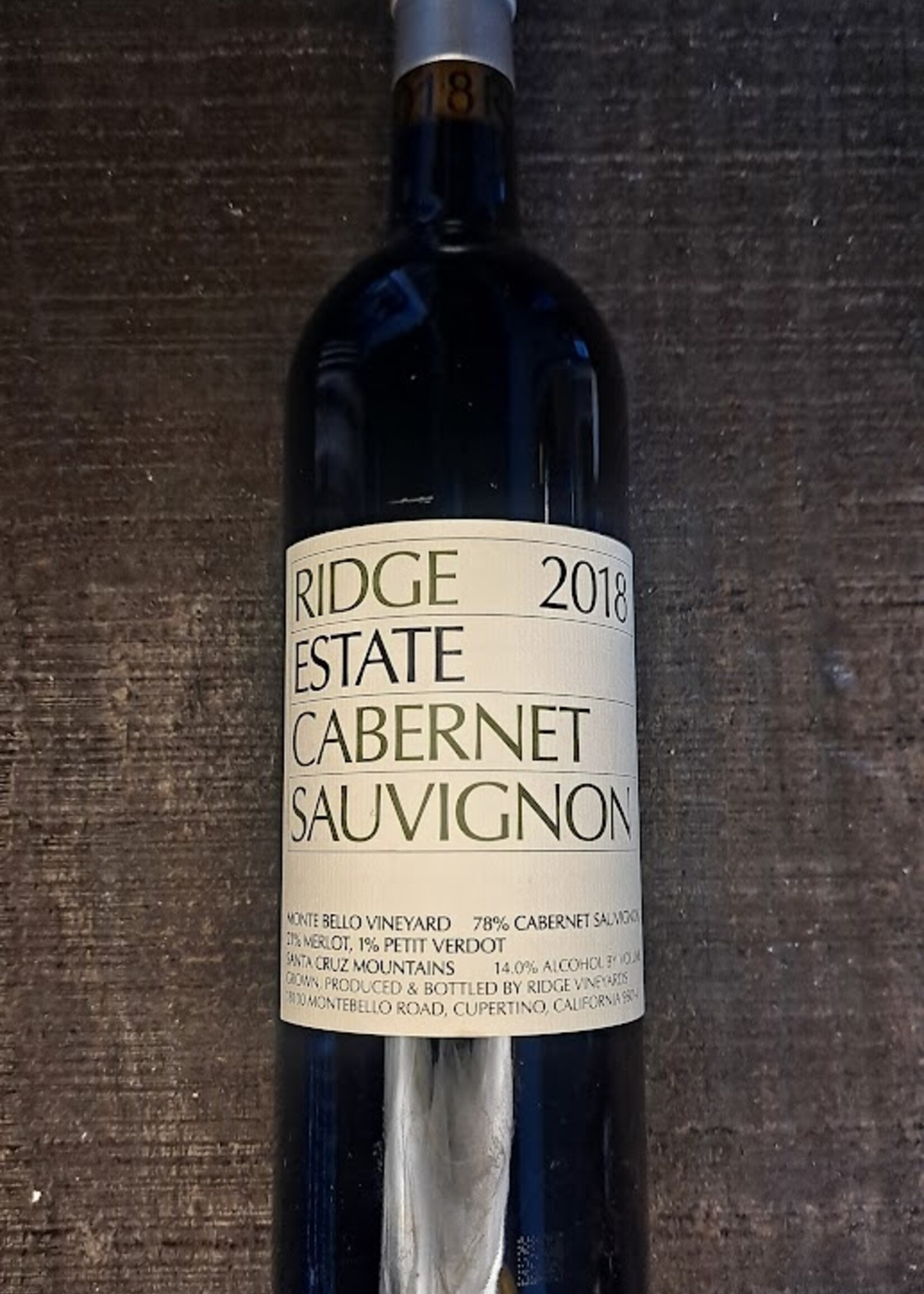 Ridge Cabernet Sauvignon Estate 2021