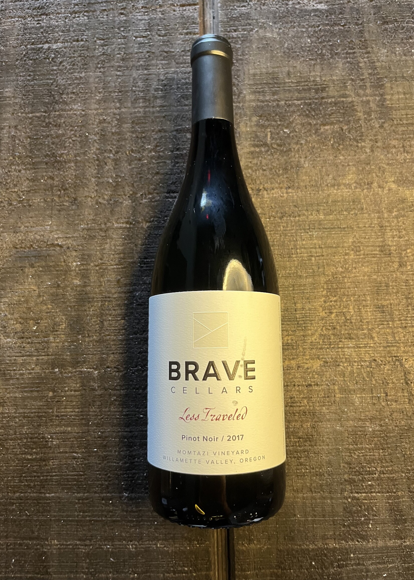 Brave Cellars Pinot Noir “Less Traveled” 2017