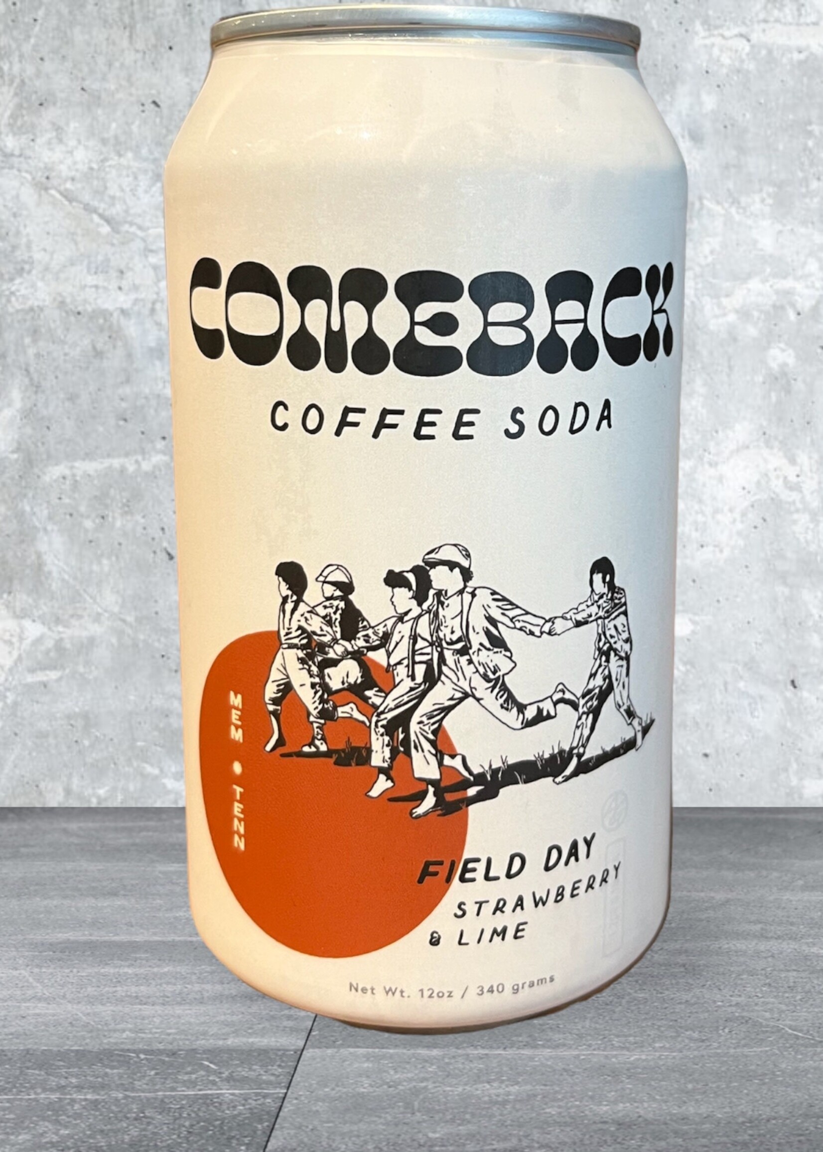 Comeback Coffee Strawberry & Lime Coffee Soda Can