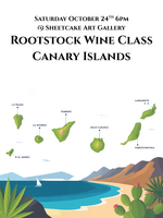 Canary Island Wine Class Saturday October 24th