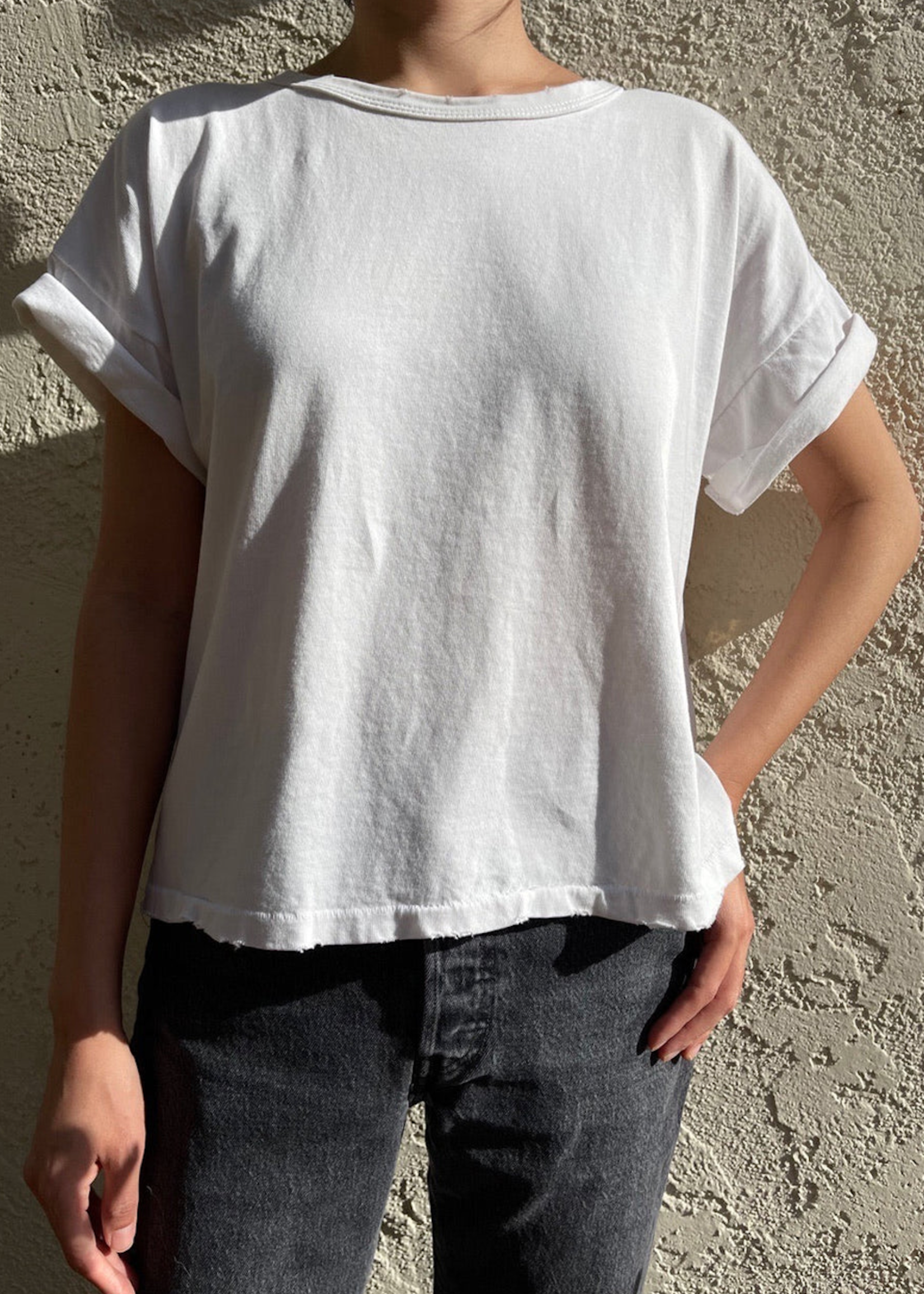 Le Bonn Fille Tee - White