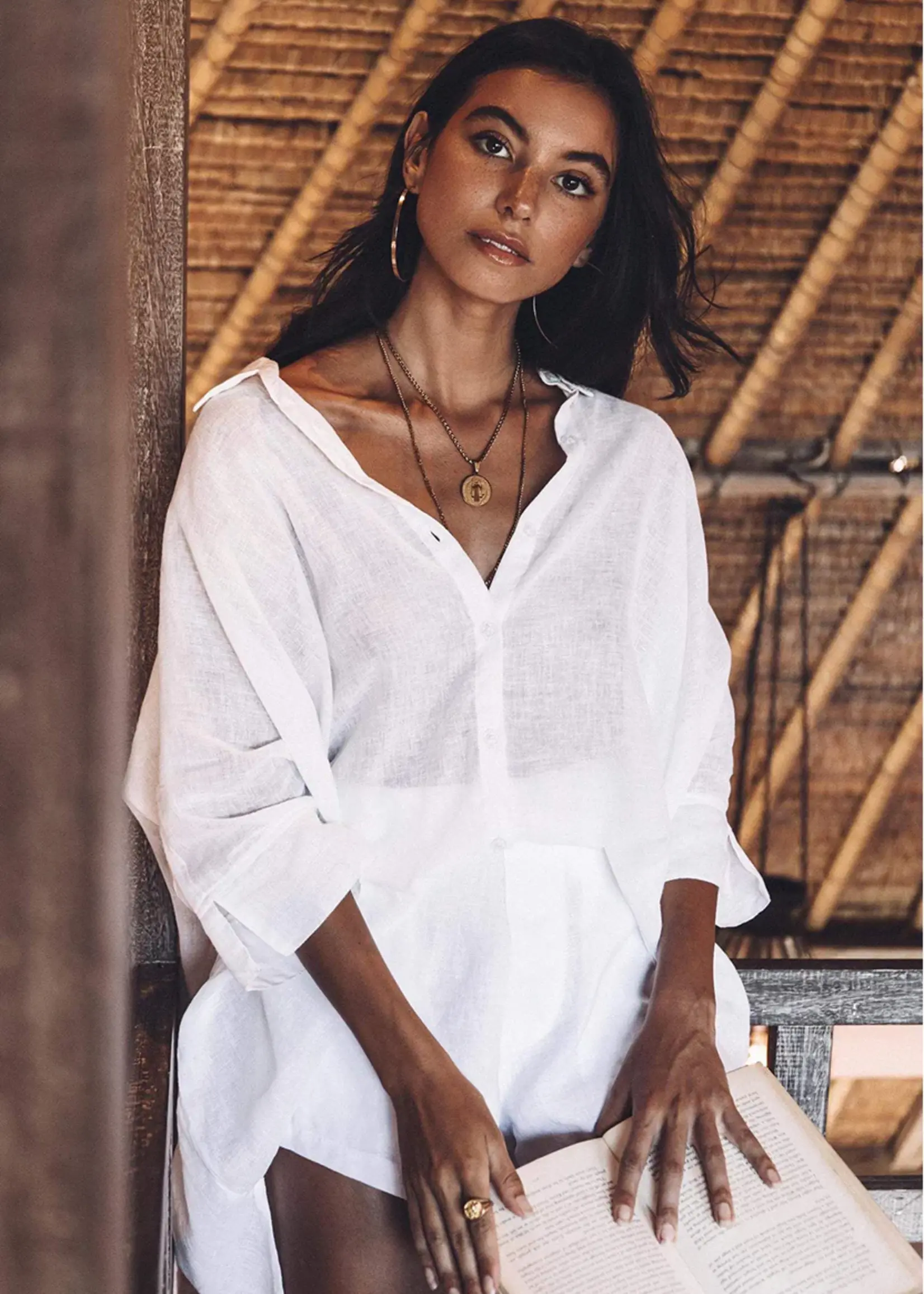 Lokoa The Label Tulum Top in White