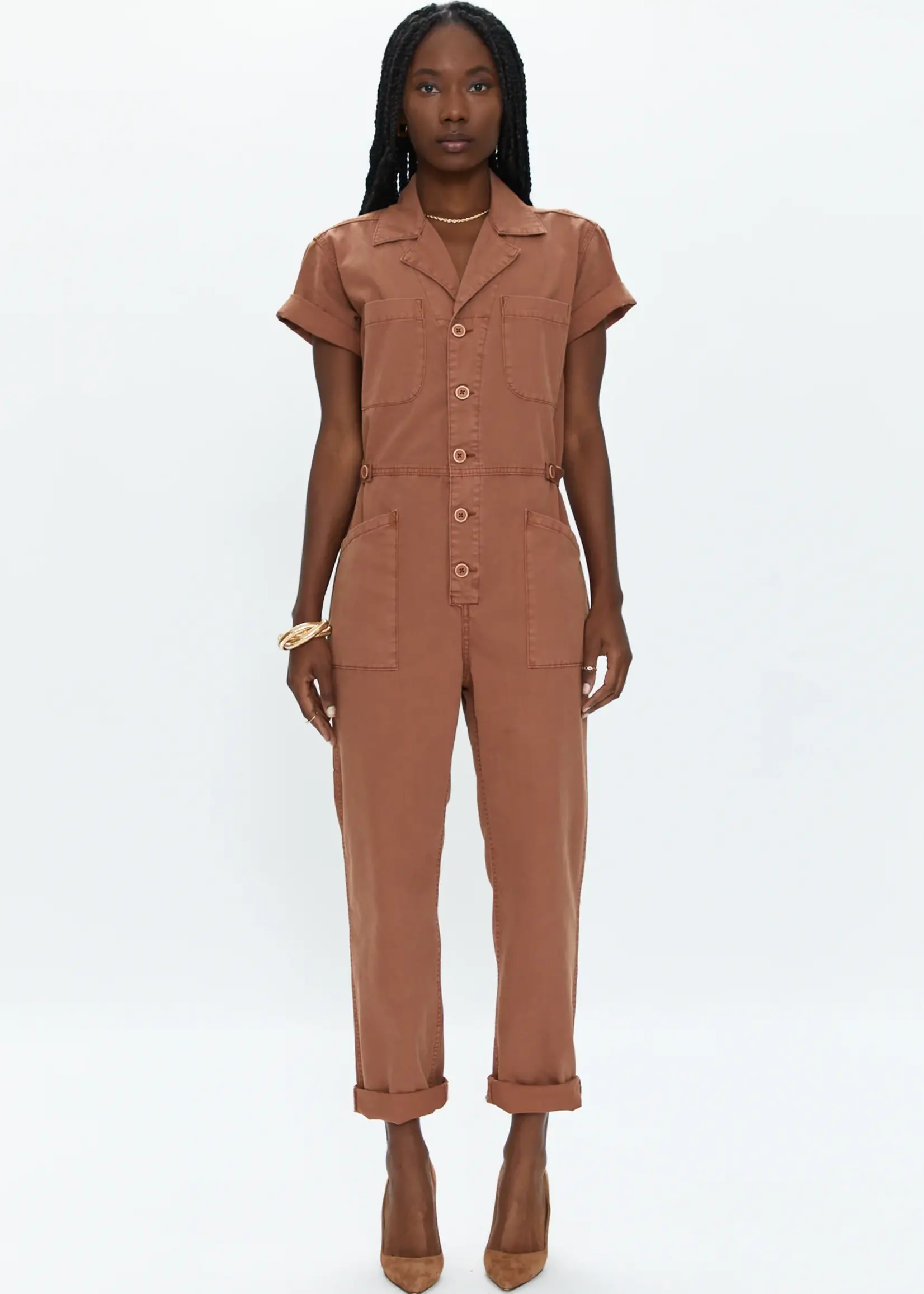 Pistola Grover Field Suit in Cinnamon