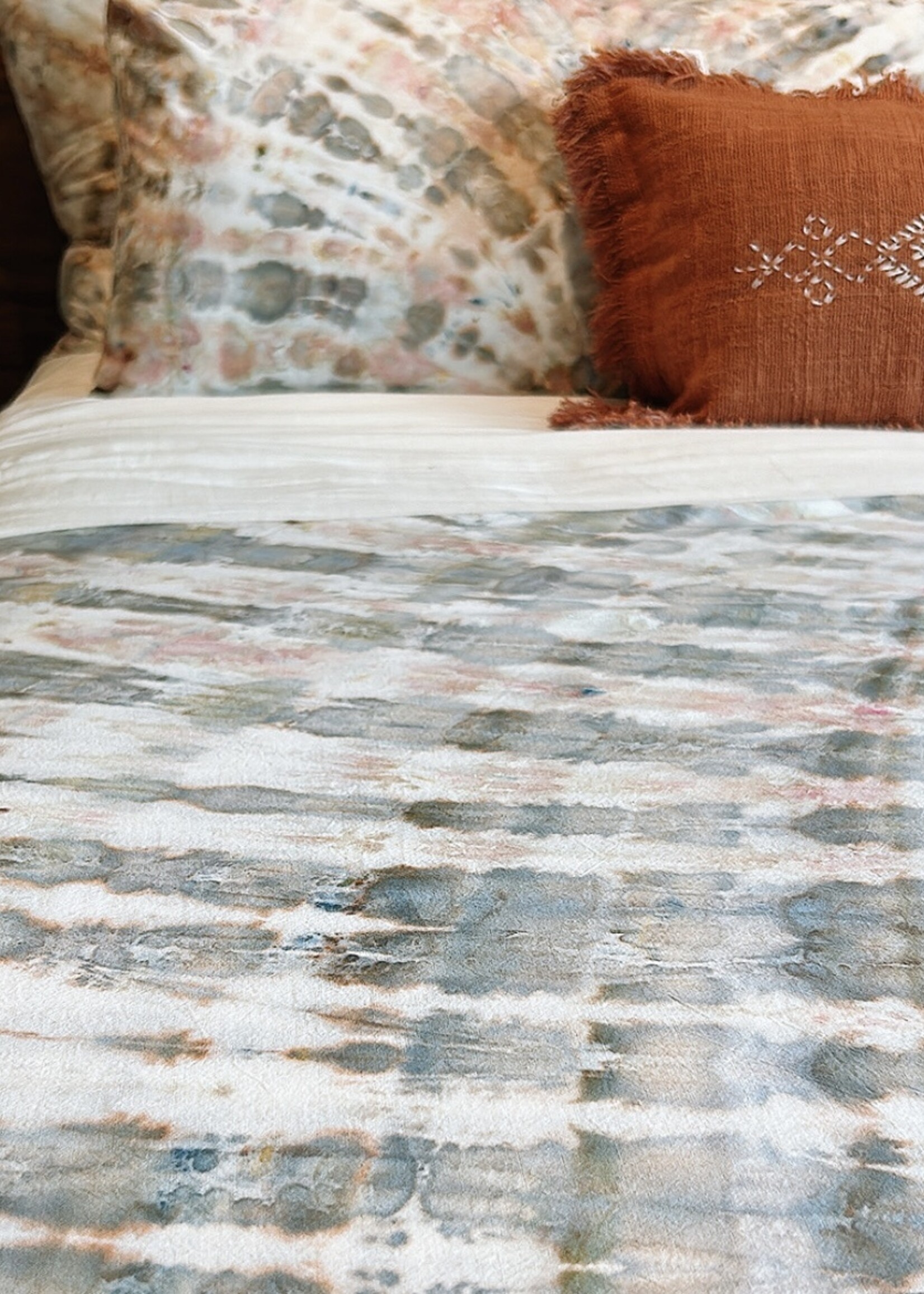 Hand Dyed Queen Bedding