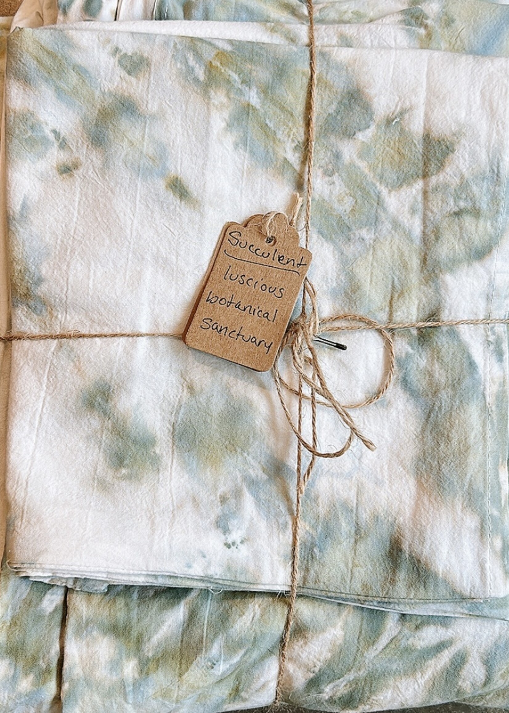 Jessica Drake Hand Dyed Queen Bedding
