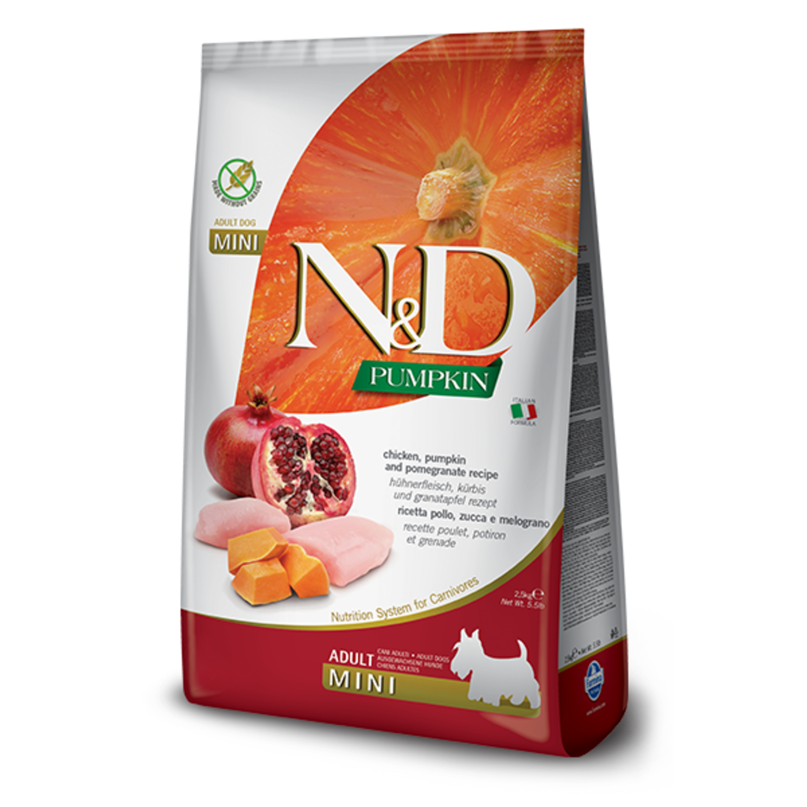 Farmina N&D Dog PUMPKIN Chicken and Pomegranate Adult Mini