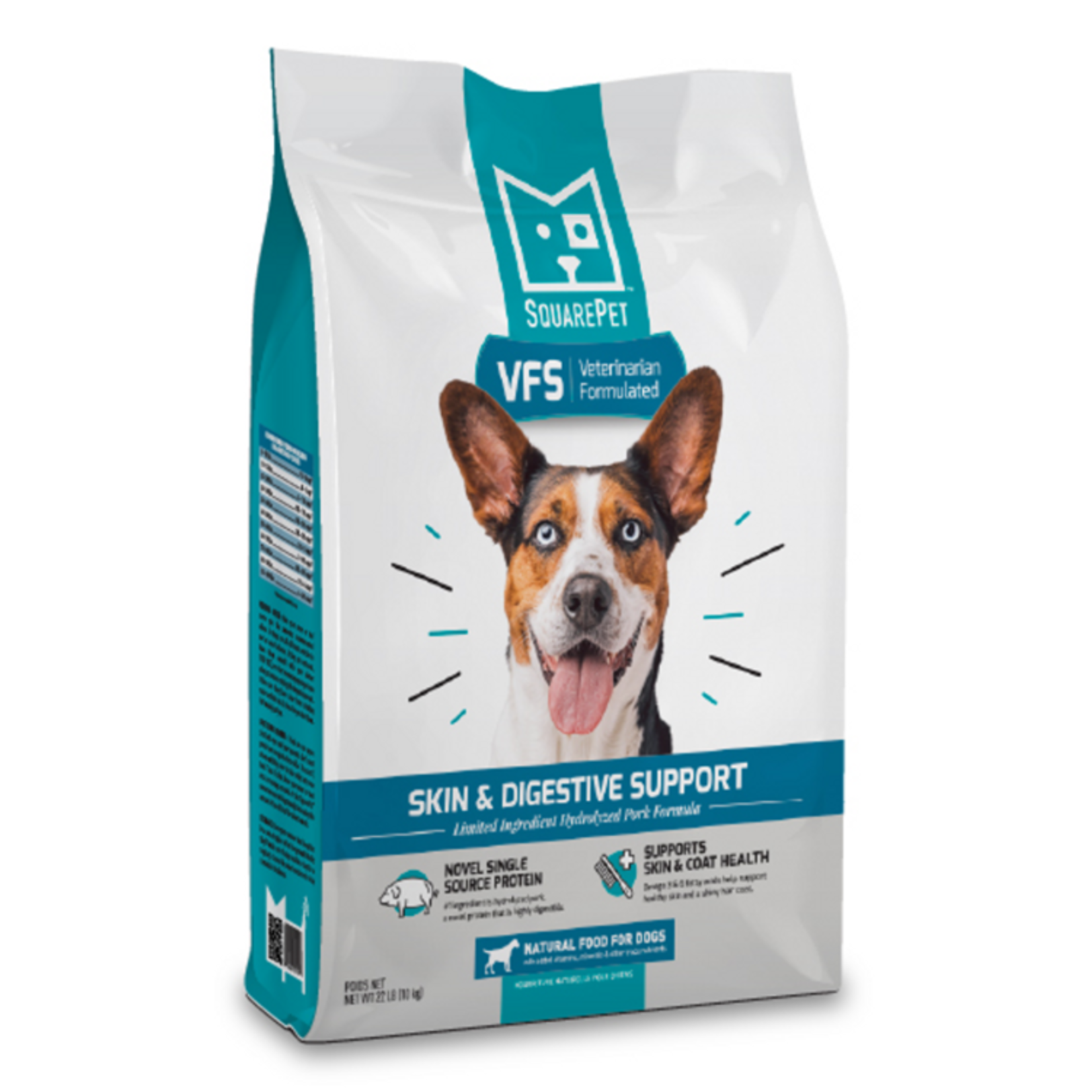 Square Pet SQUARPET VFS SKIN & DIGESTIVE SUPPORT for Dogs