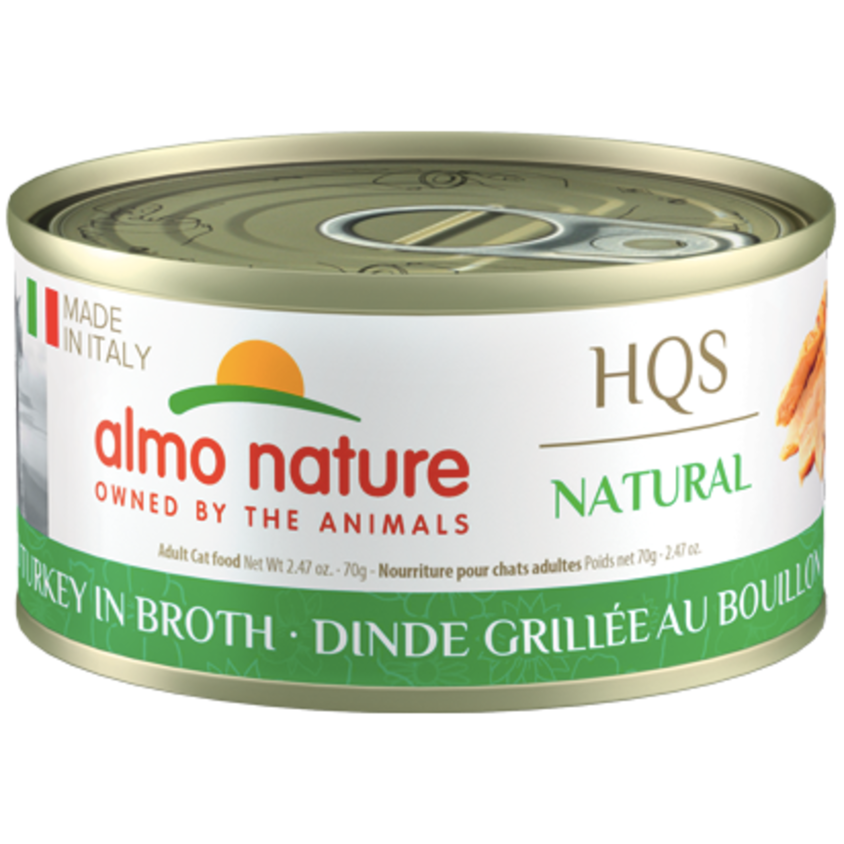 Almo Nature Almo Nature Cat Made In Italy Grilled Turkey In Broth 70g