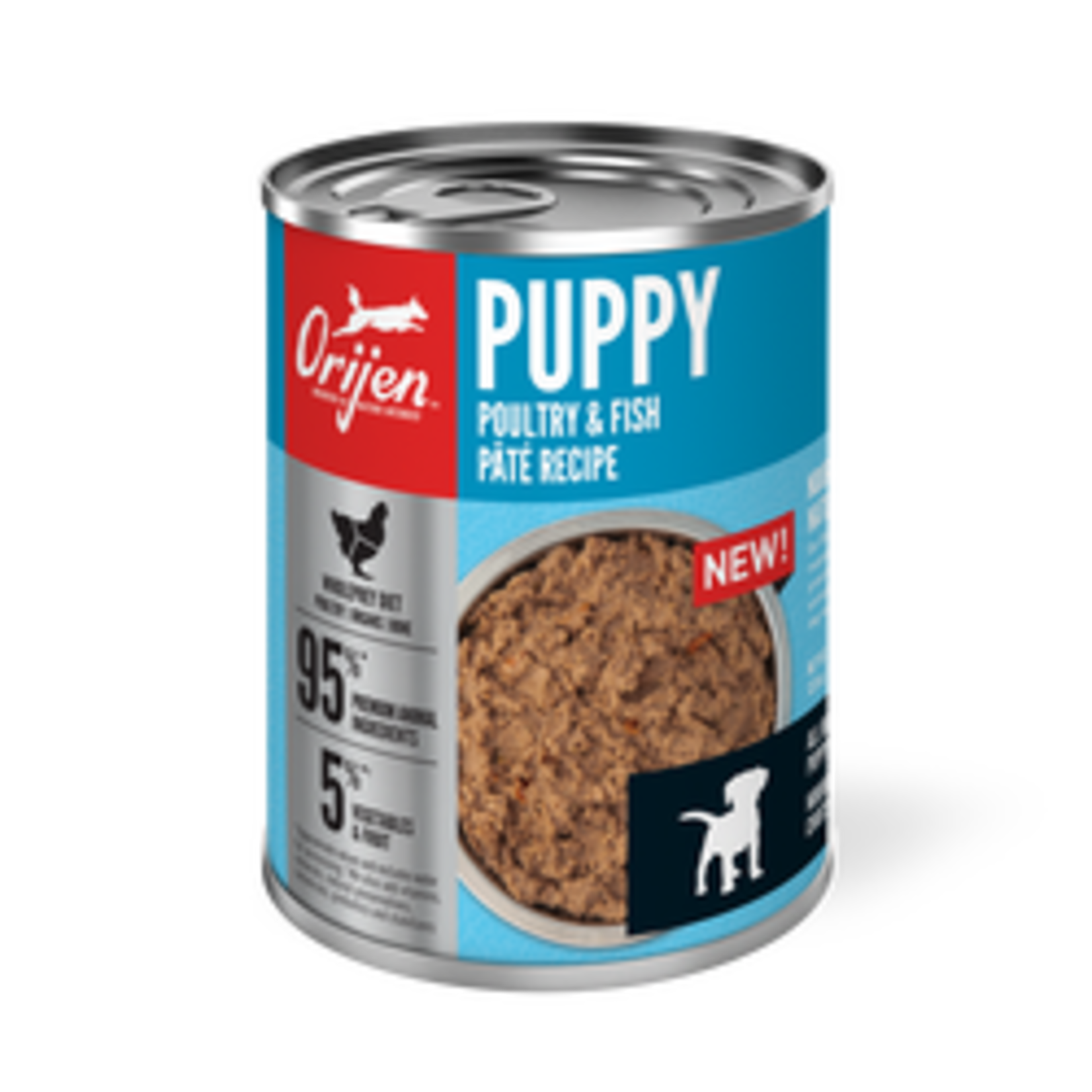 Orijen Orijen Canned Puppy Poultry & Fish Pâté Recipe for Dogs 363g