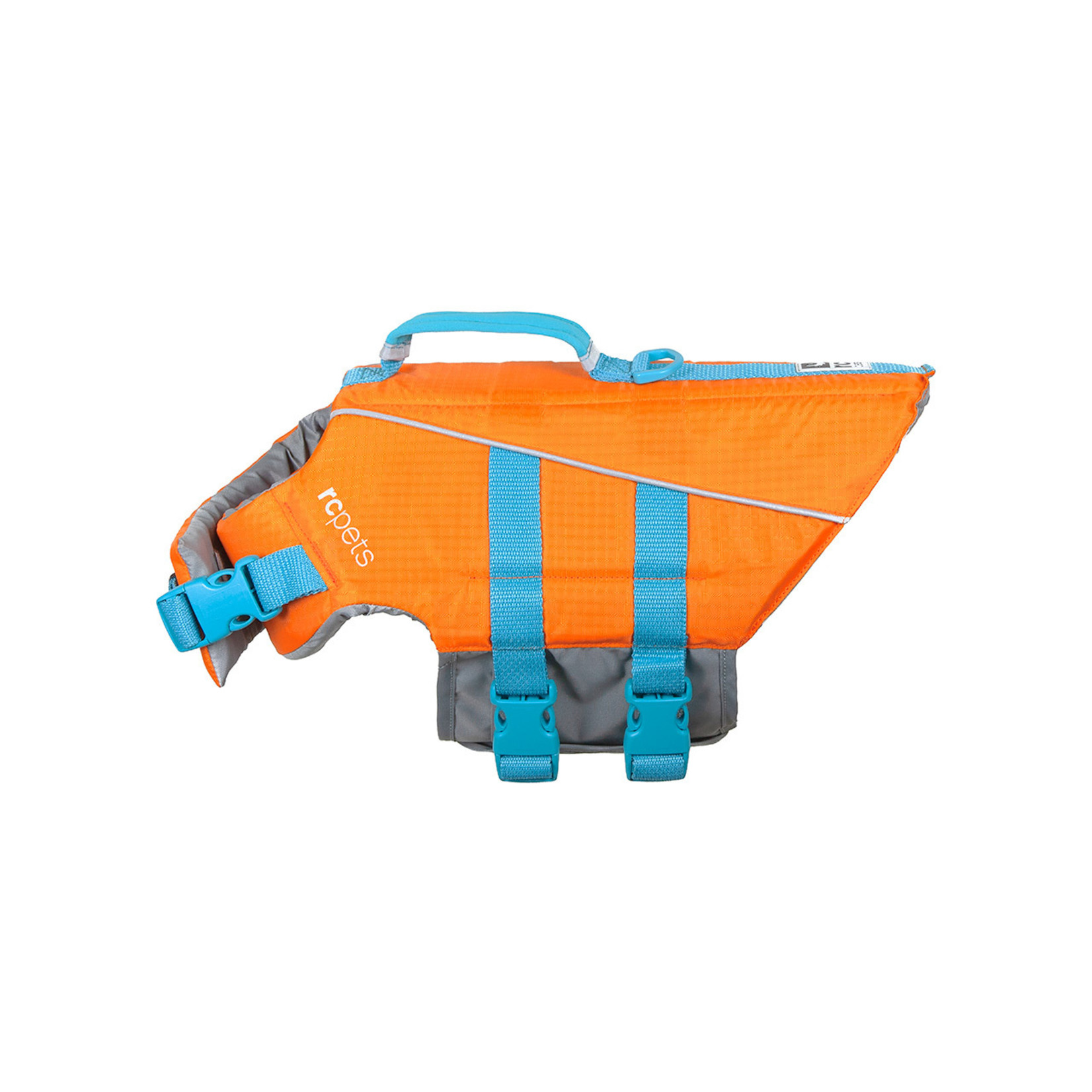 RC Pets RC Pets Tidal Life Vest Orange Teal