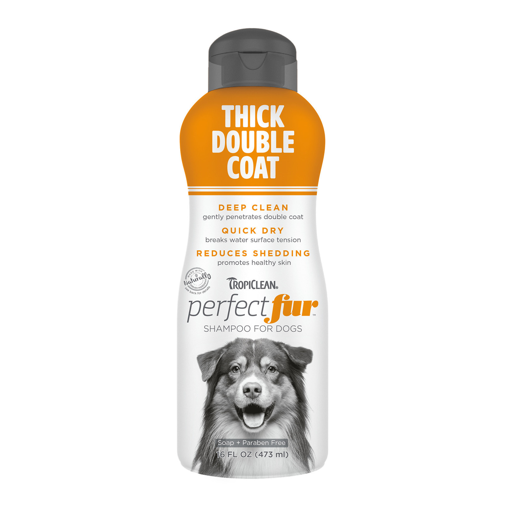 Tropiclean TROPICLEAN Perfect Fur Thick Double Coat Shampoo for Dogs 16oz